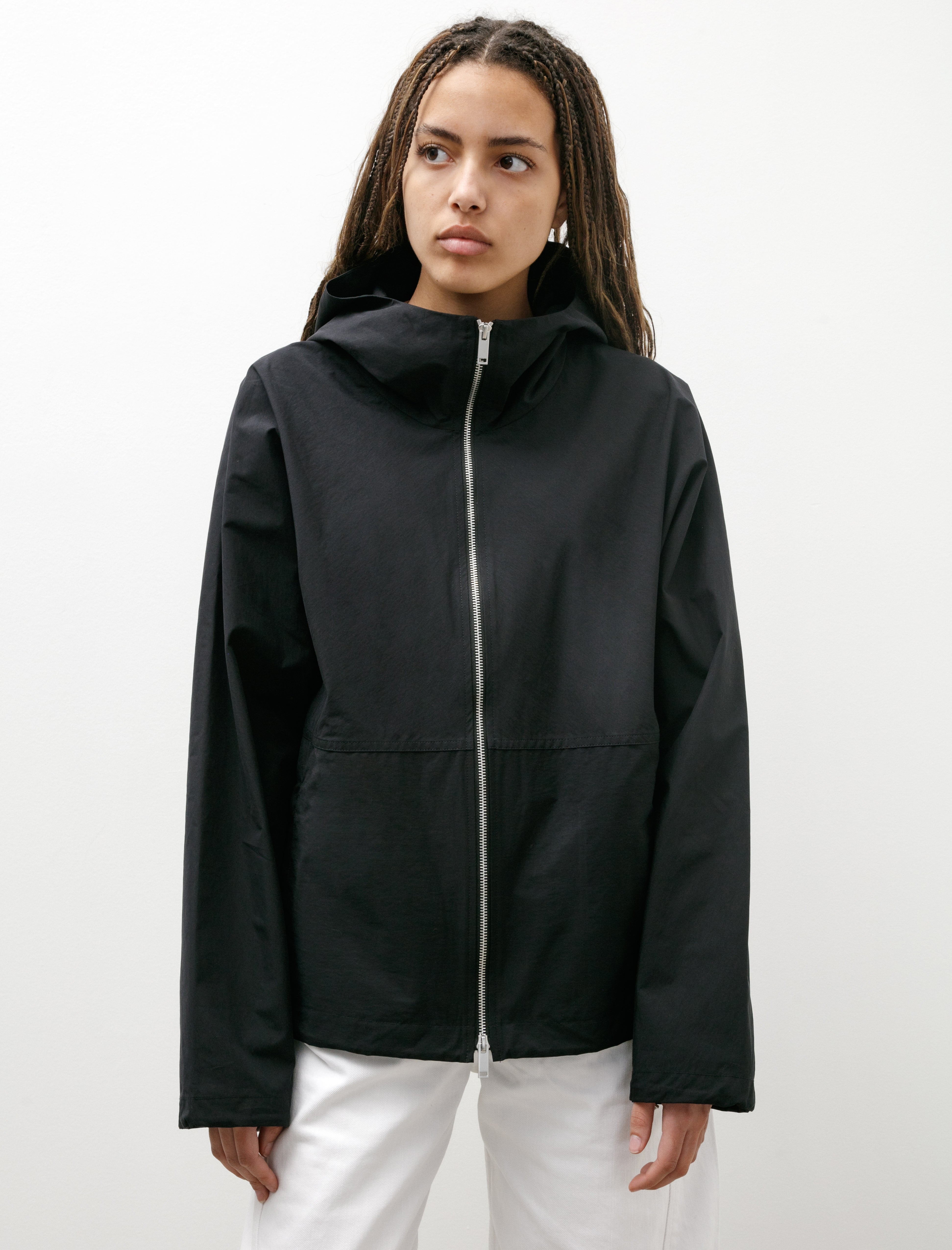 Studio Nicholson Godwin Hooded Anorak Darkest Navy