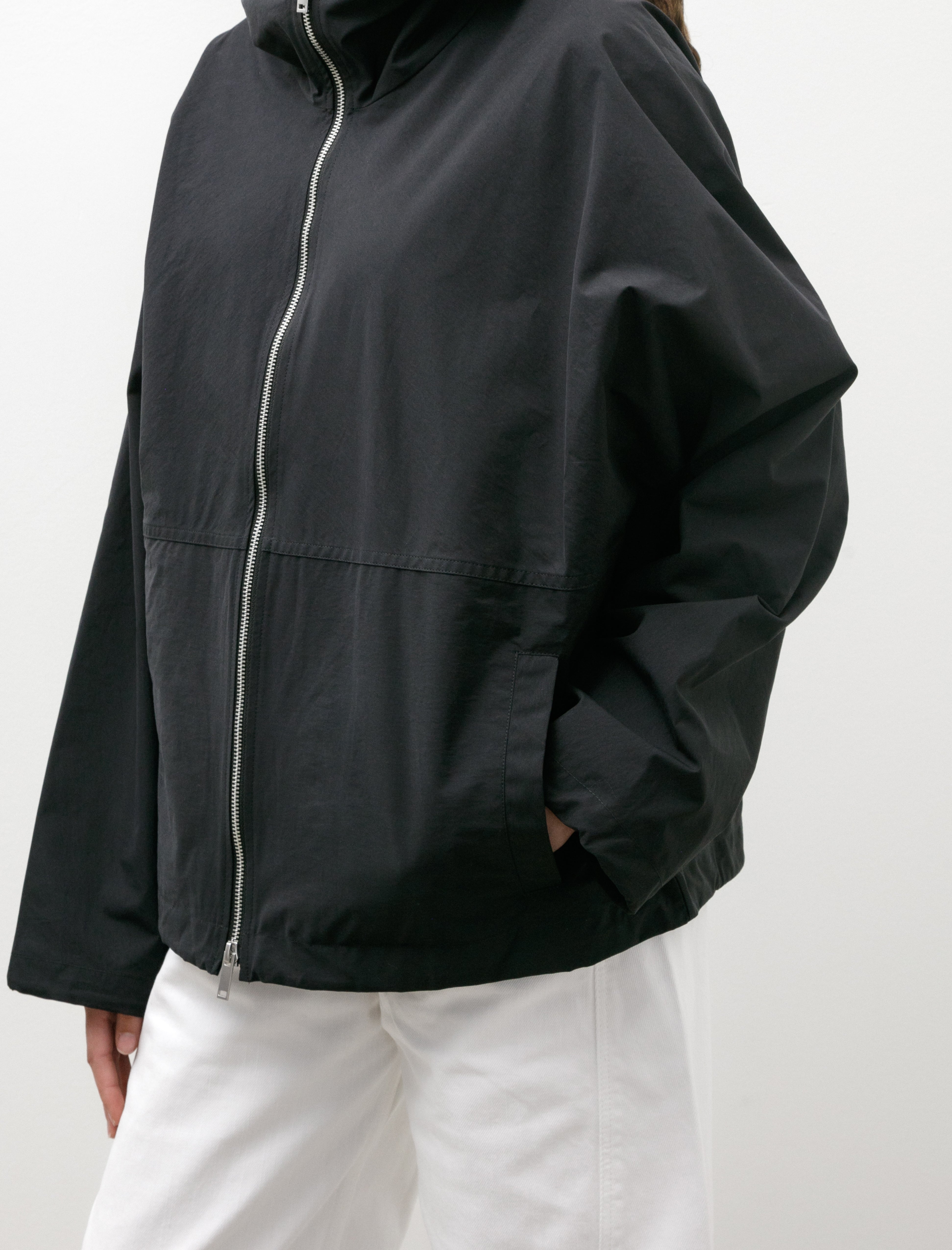 Studio Nicholson Godwin Hooded Anorak Darkest Navy