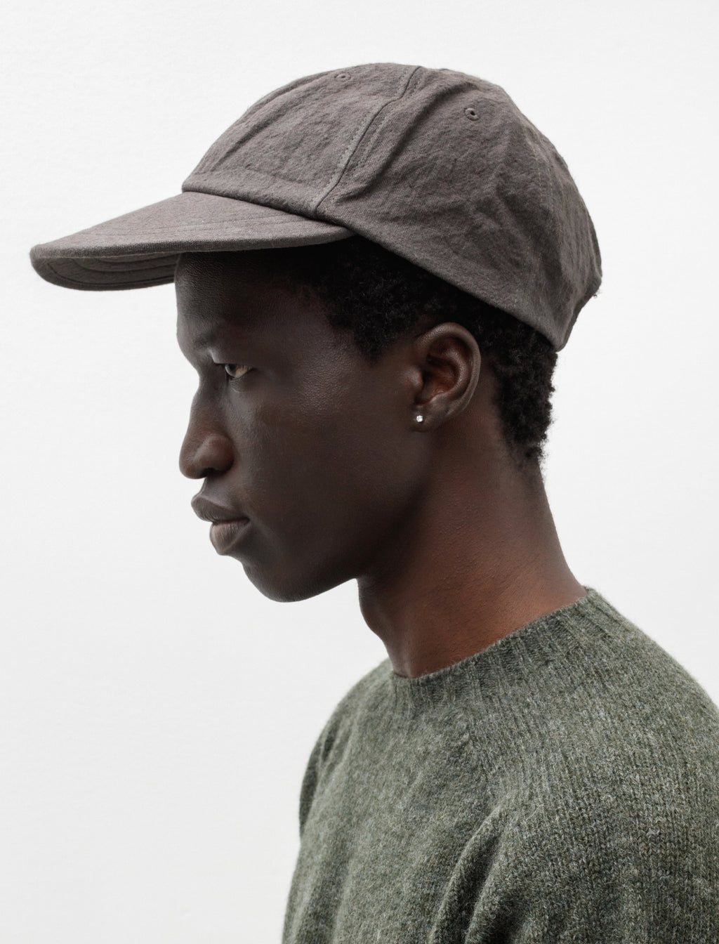 Gottlob Long Brim Cap Linen Ramie – Neighbour