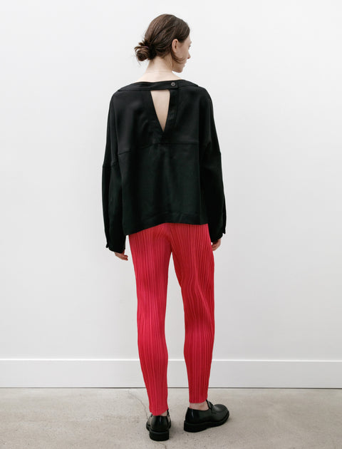 Pleats Please by Issey Miyake Thicker Bottoms Pants Bright Pink