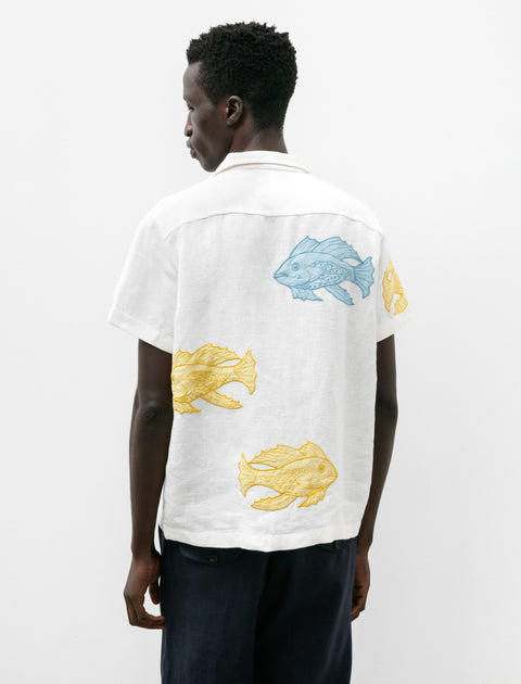 Bode Piscine Appliqué SS Shirt