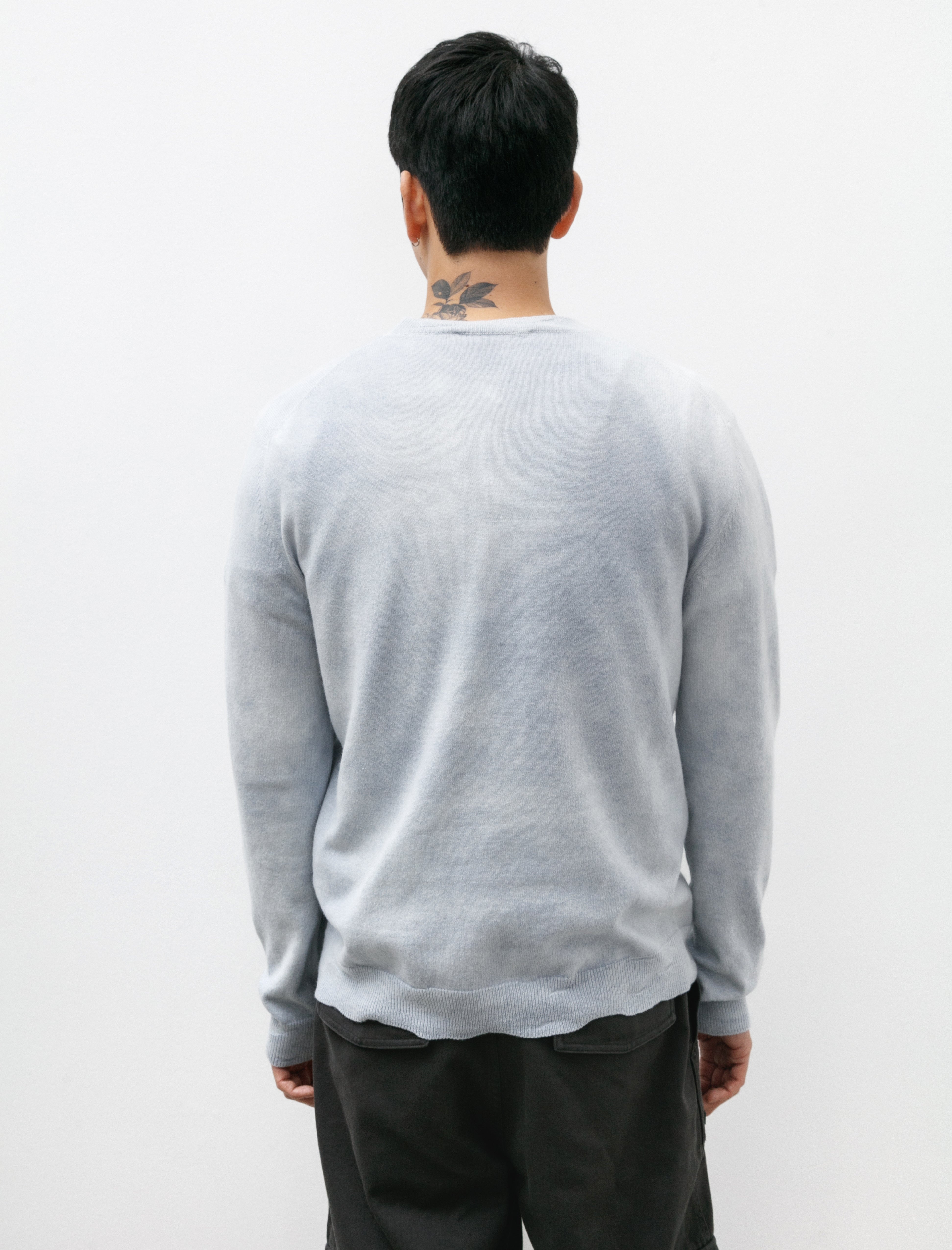 Acne Studios Crewneck Jumper Dusty Blue