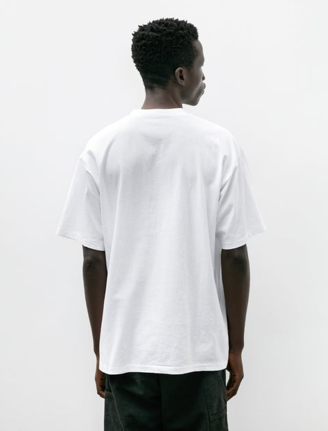 Comoli Cotton Jersey SS T-Shirt White