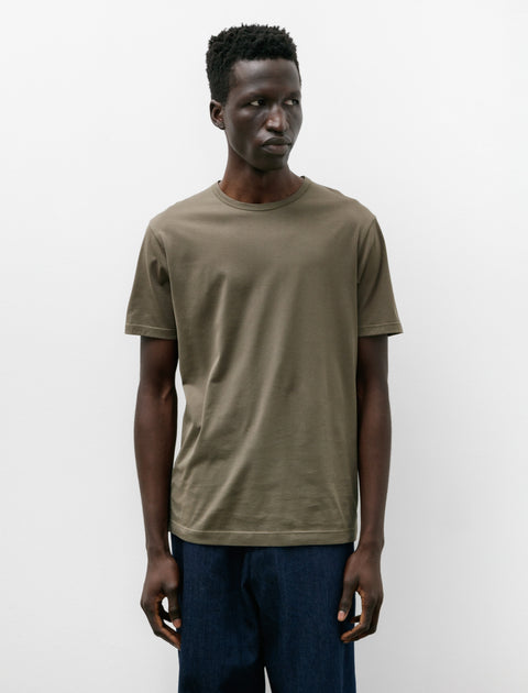 Sunspel SS Crew Neck T-Shirt Khaki