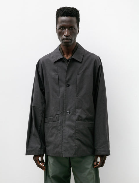 Lemaire Boxy SB Workwear Jacket Anthracite Brown