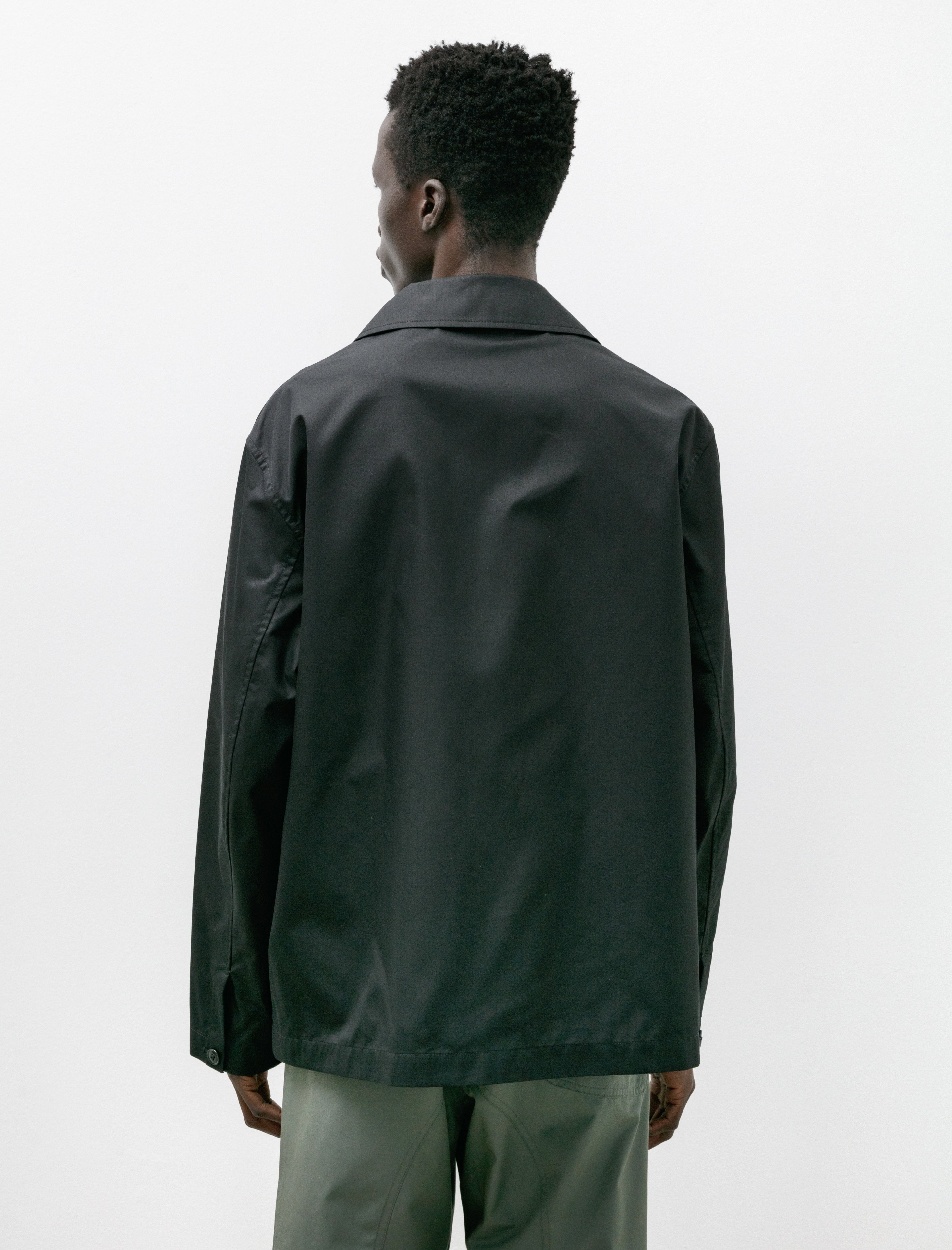 Lemaire 4 Pocket Overshirt Black