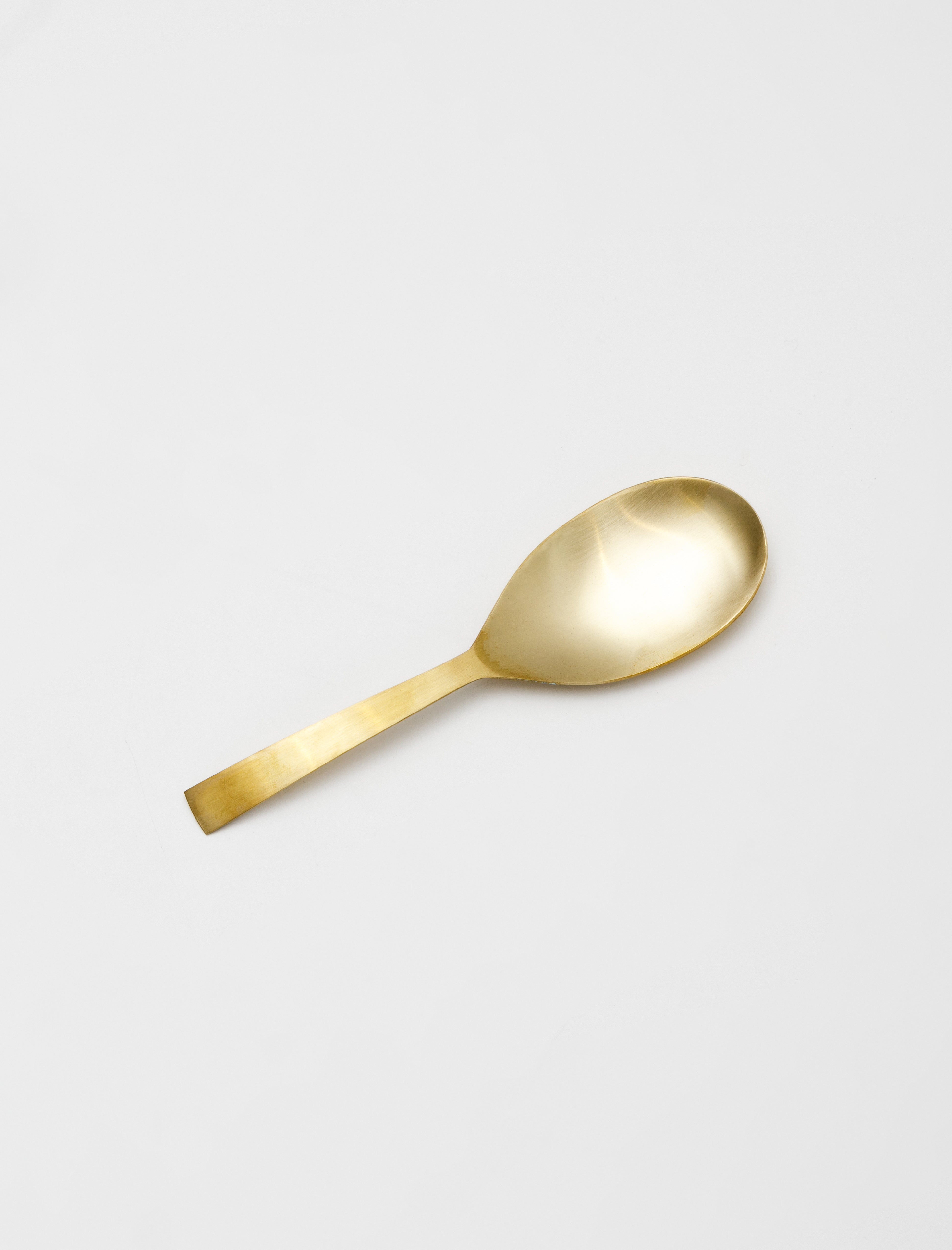 Fog Linen Brass Serving Spoon