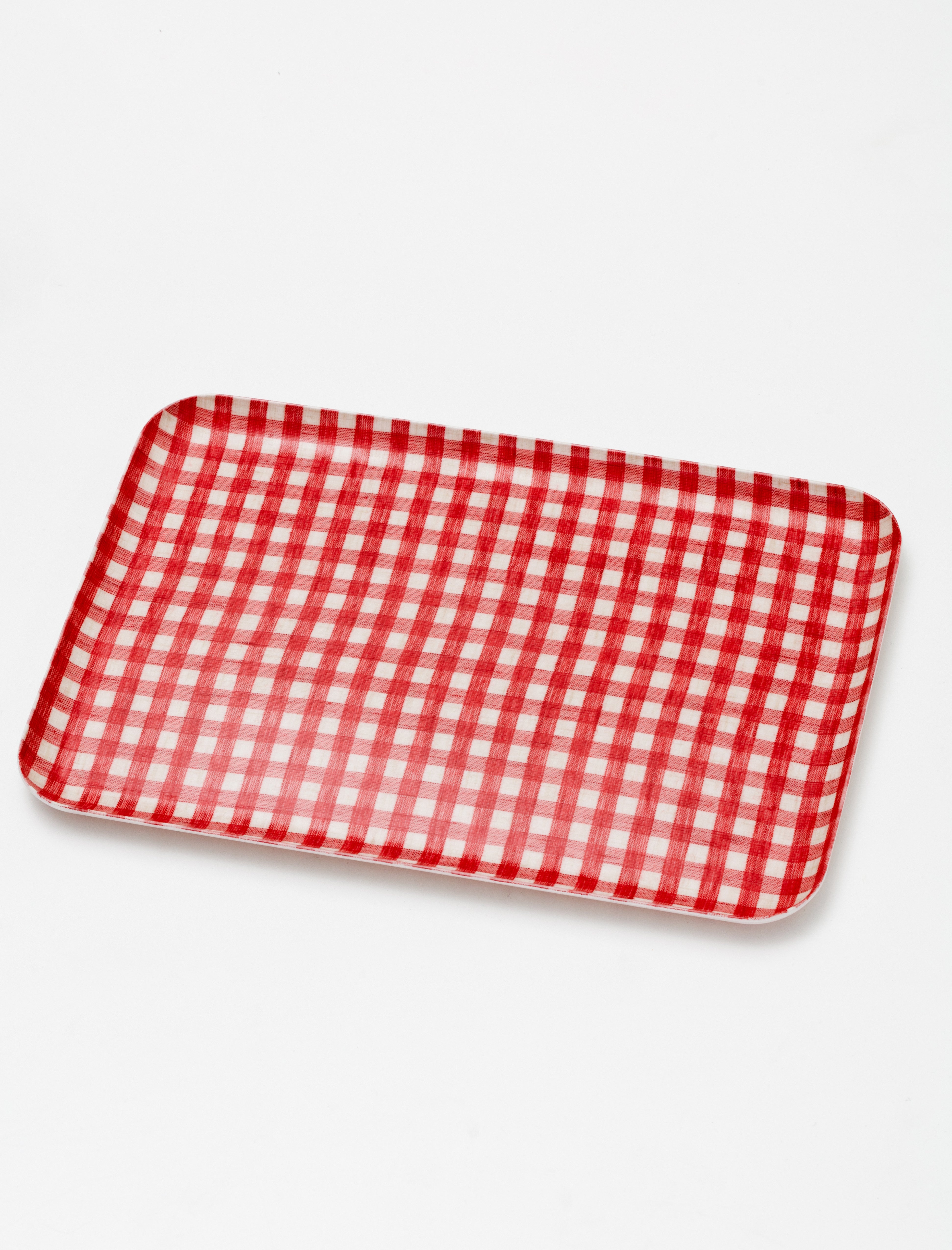 Fog Linen Linen Coating Tray (L) Anne Check