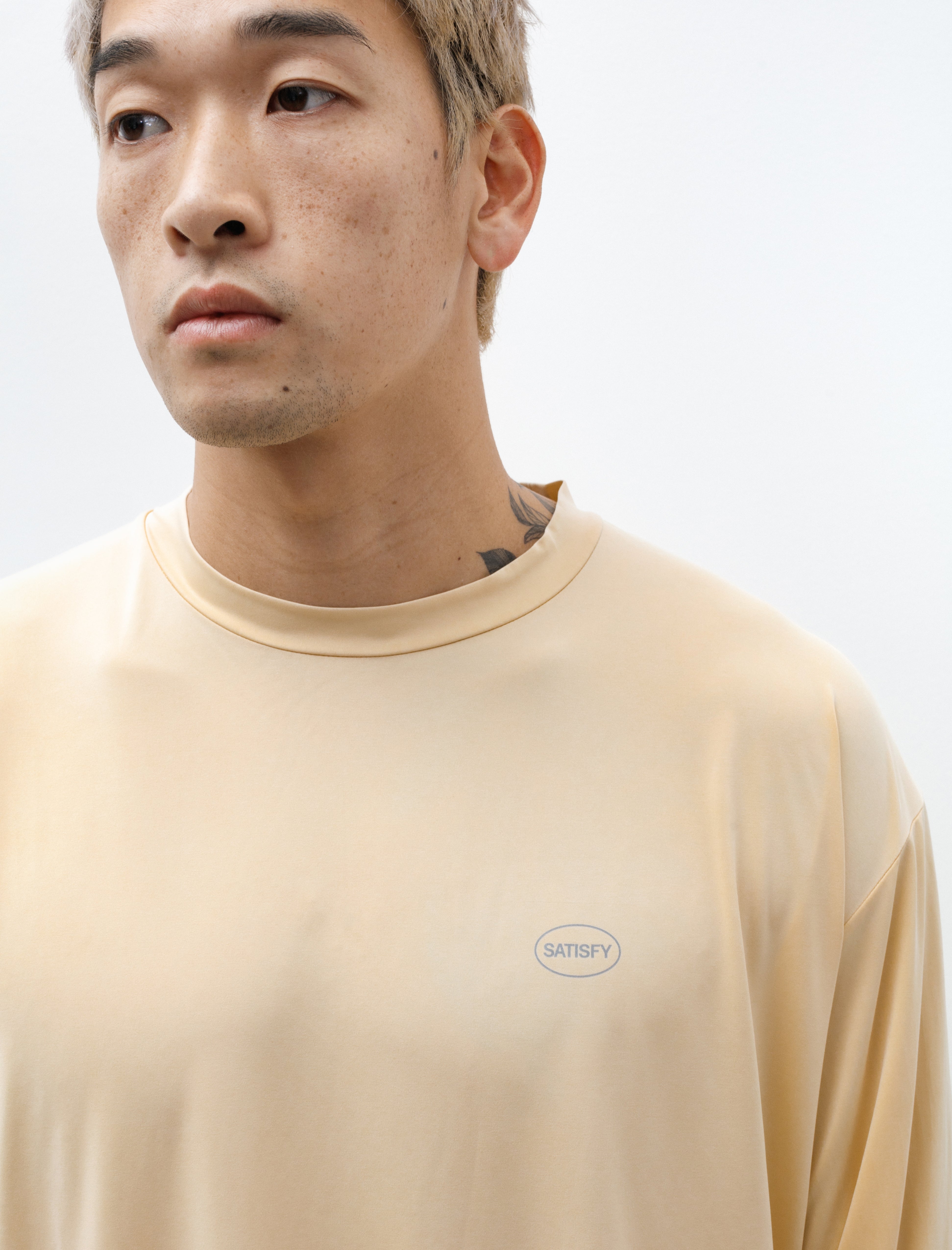 Satisfy Auralite Long Sleeve Shirt Mineral Yellow