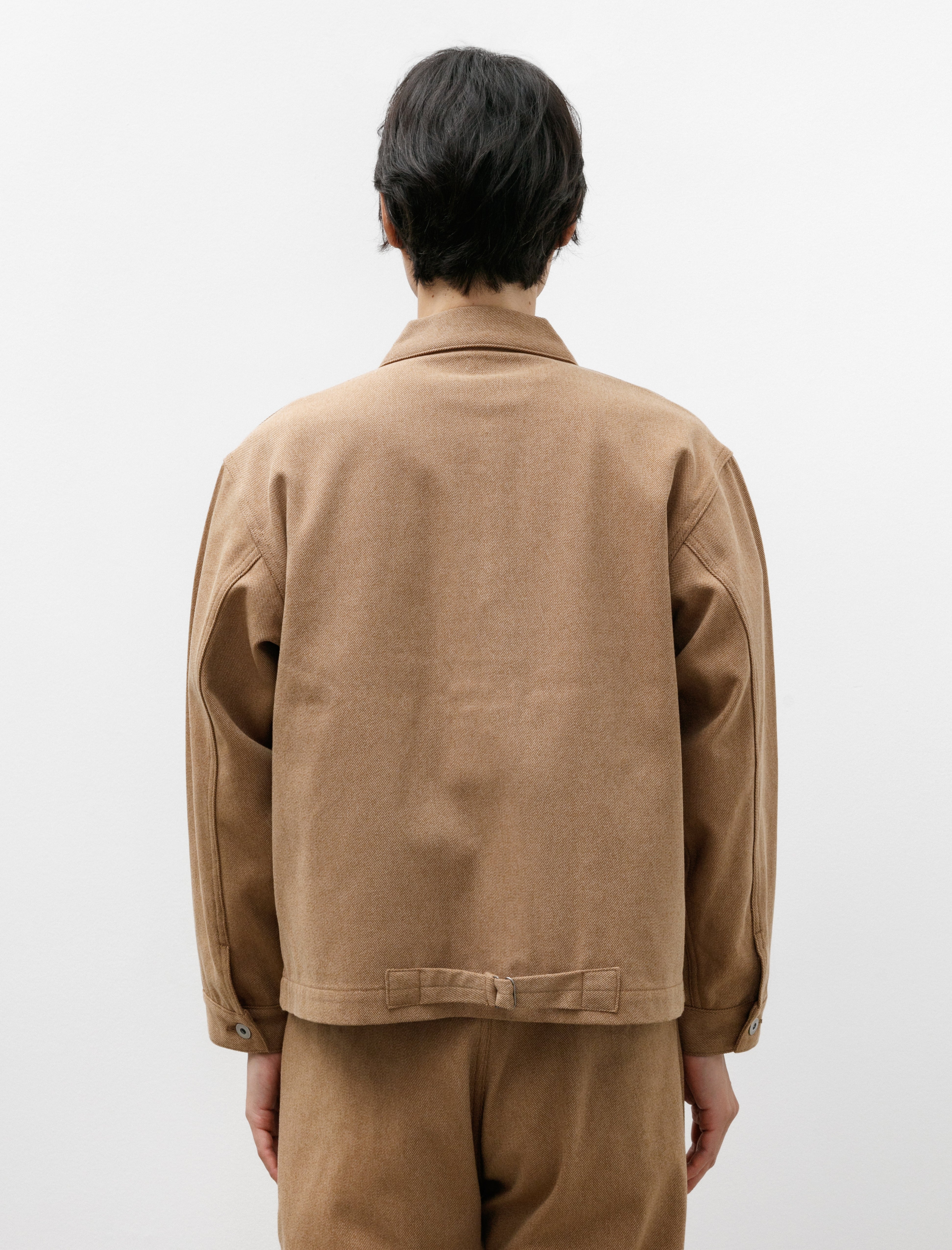 Taiga Takahashi Lot 303 Coverall Jacket Camel