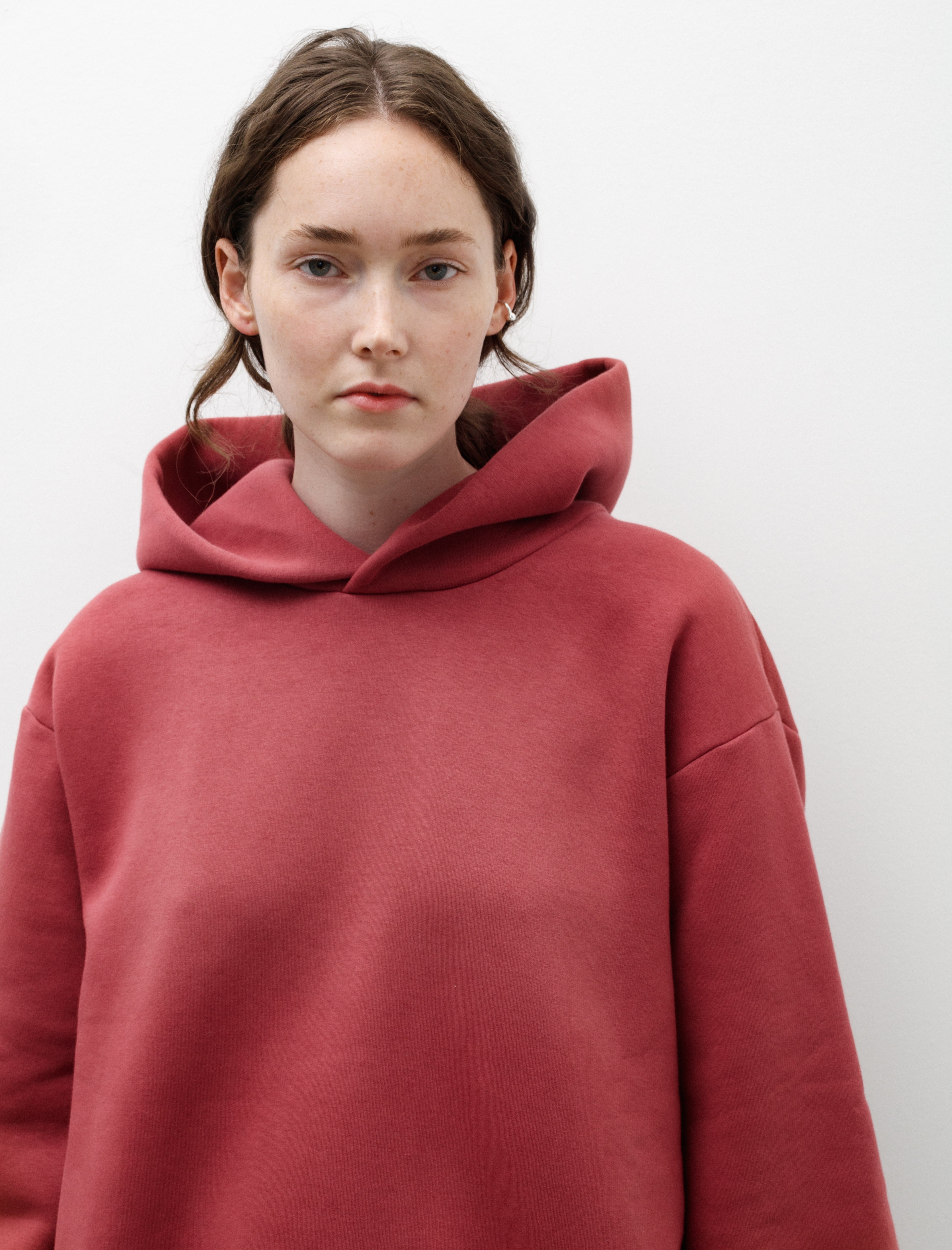 Acne Studios Hooded Sweatshirt Rosewood