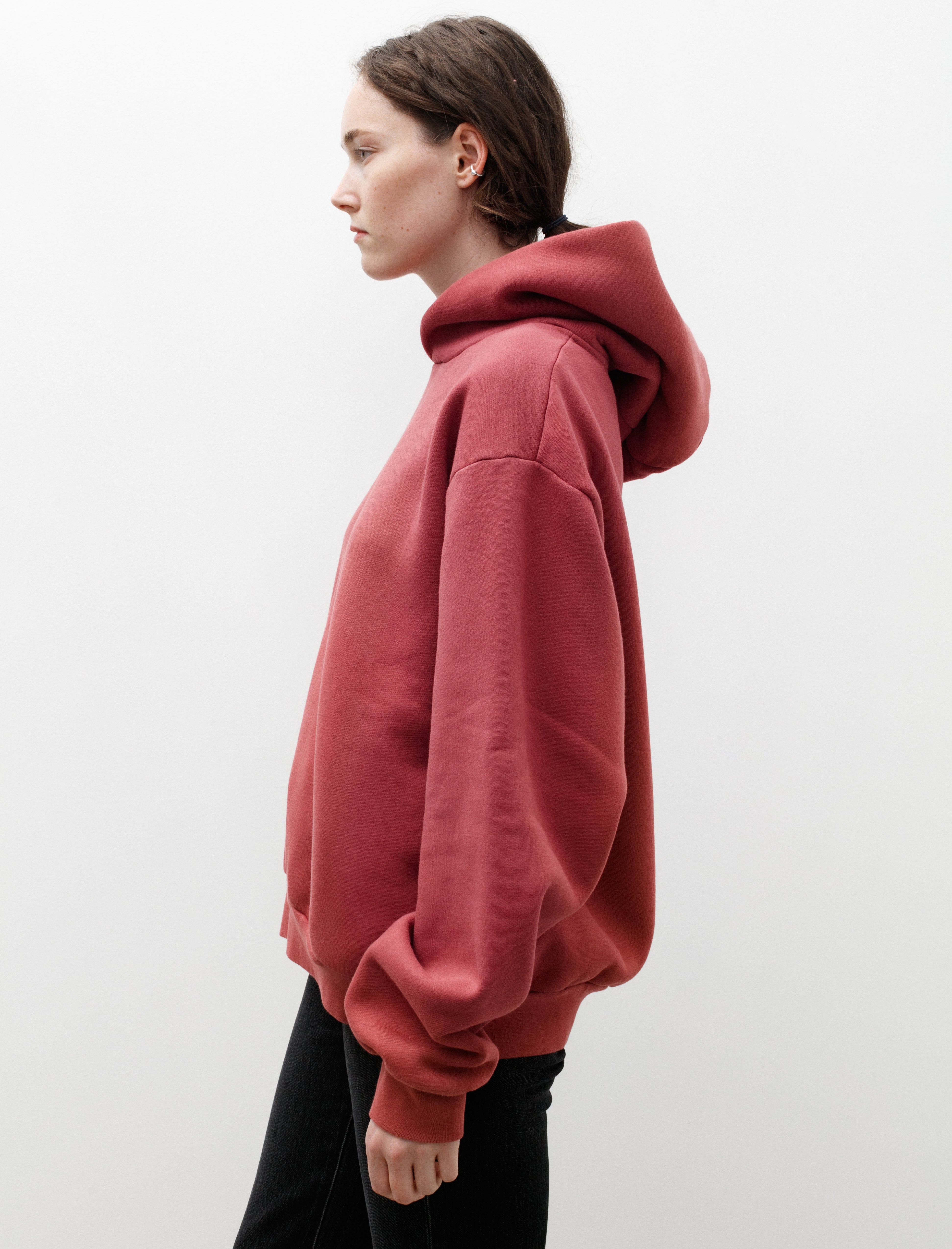 Acne Studios Hooded Sweatshirt Rosewood