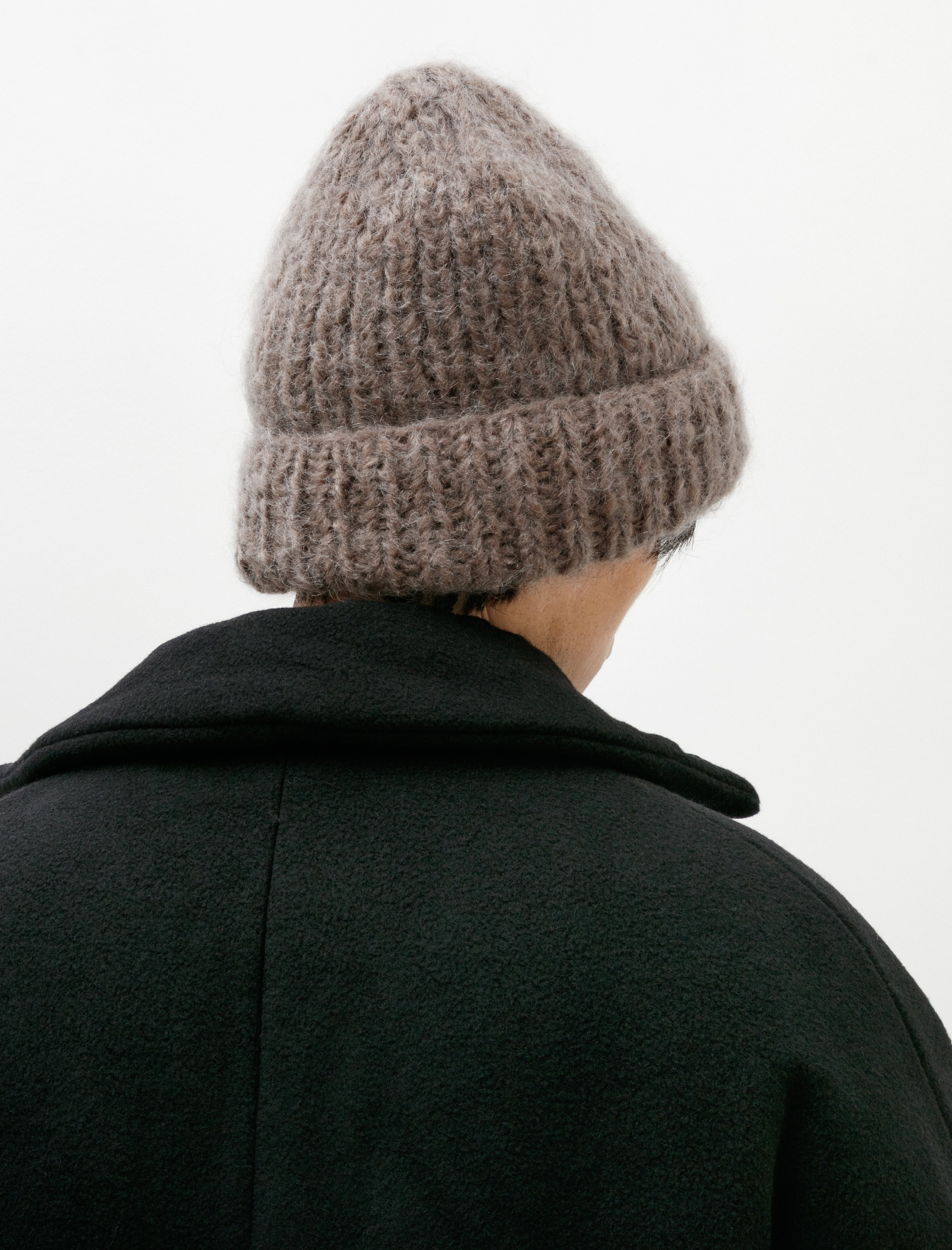 Mohair Beanie Khaki