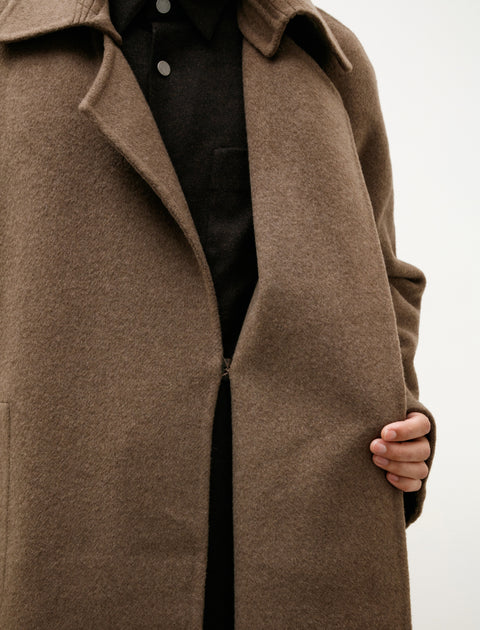 Seya Double Face Yak Coat Brown