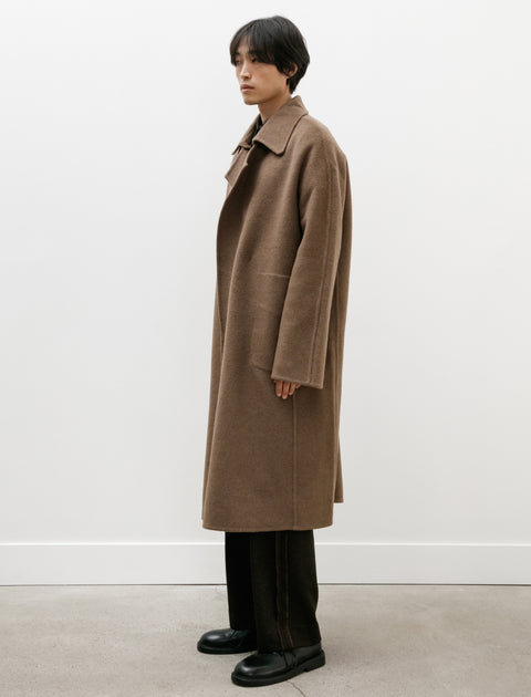 Seya Double Face Yak Coat Brown