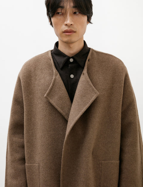 Seya Double Face Yak Coat Brown