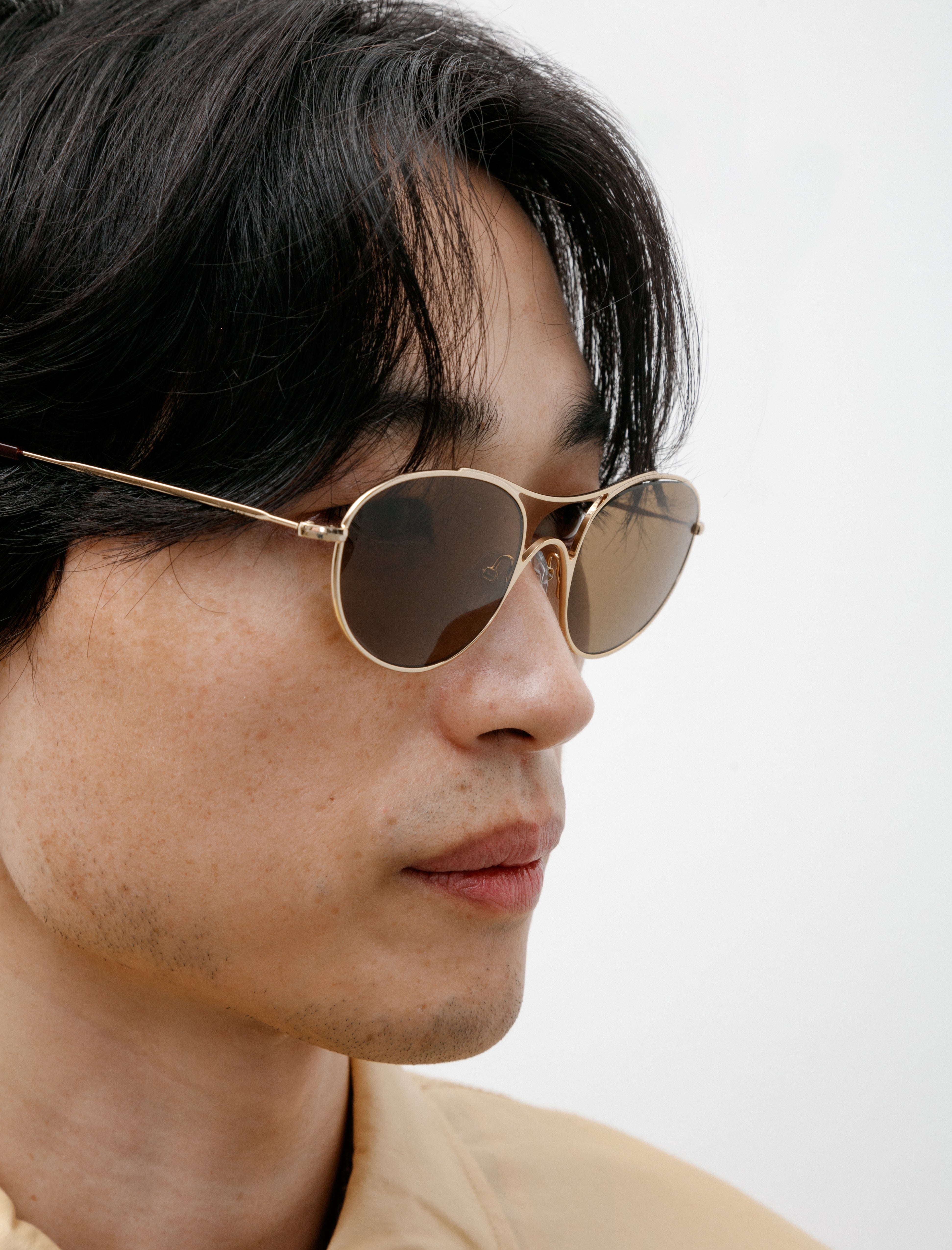 Our Legacy Zwan Sunglasses Kakihari Rust