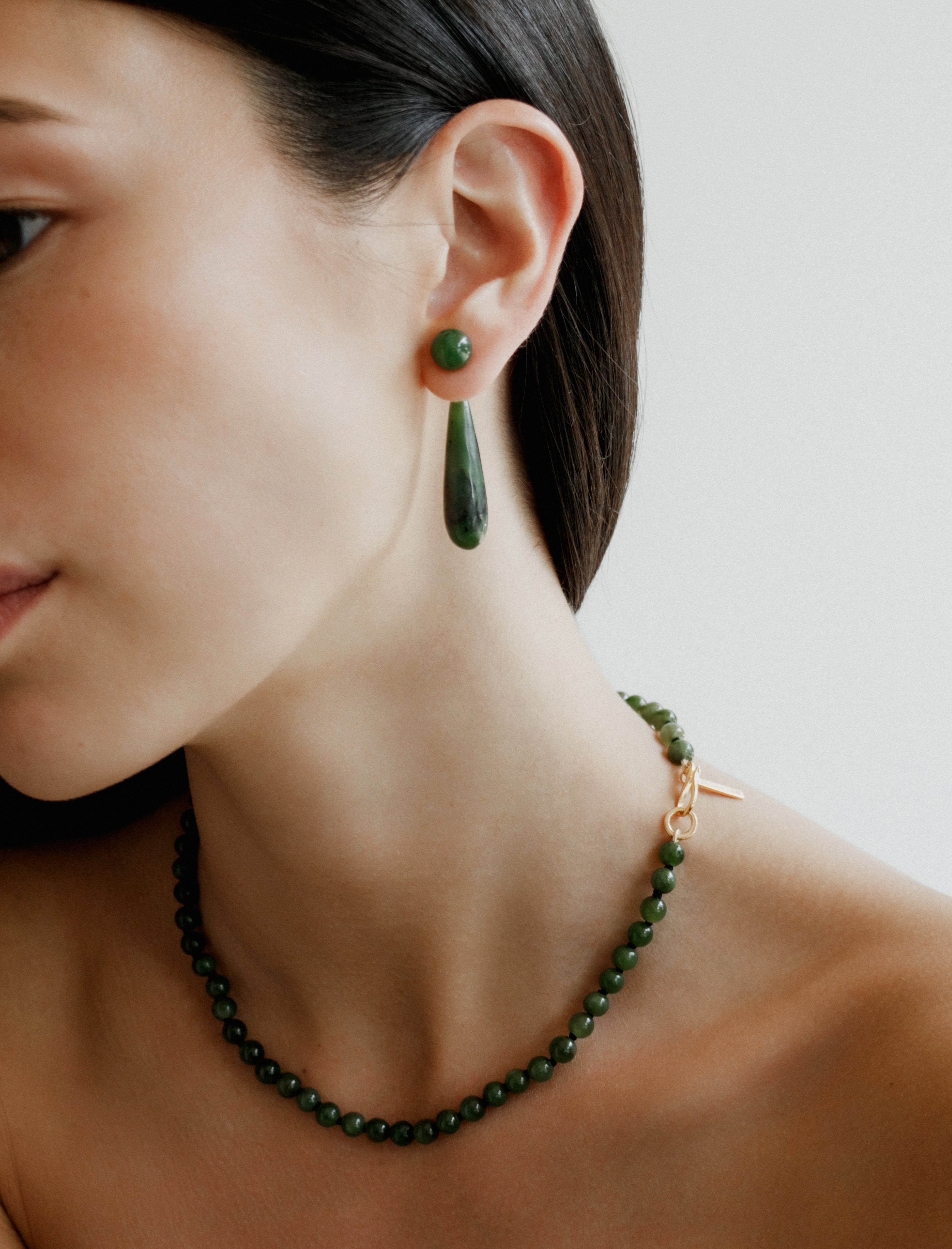 Sophie Buhai Tiny Boule Collar Jade