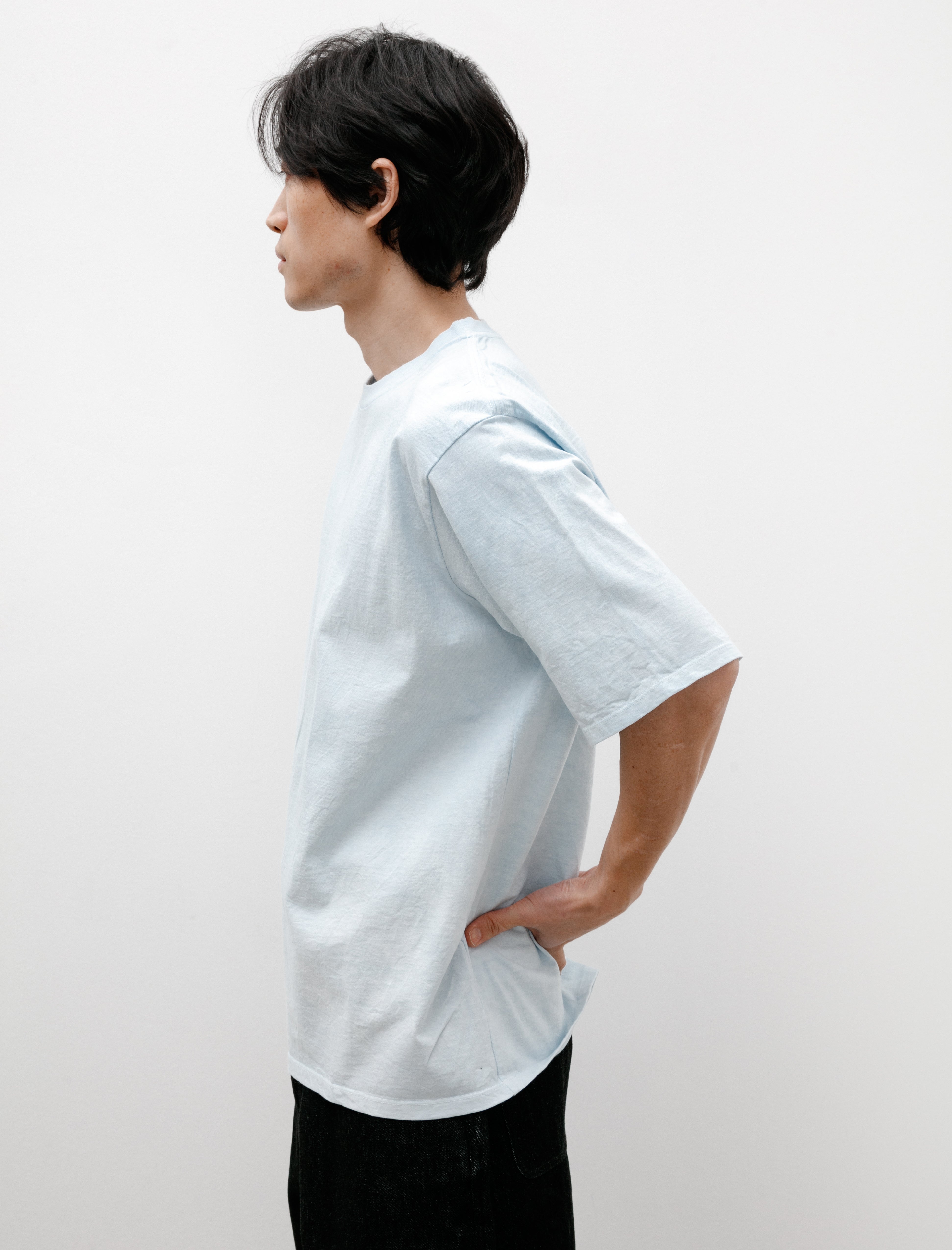 MAN-TLE R16 T-Shirt-4 Blue Flax