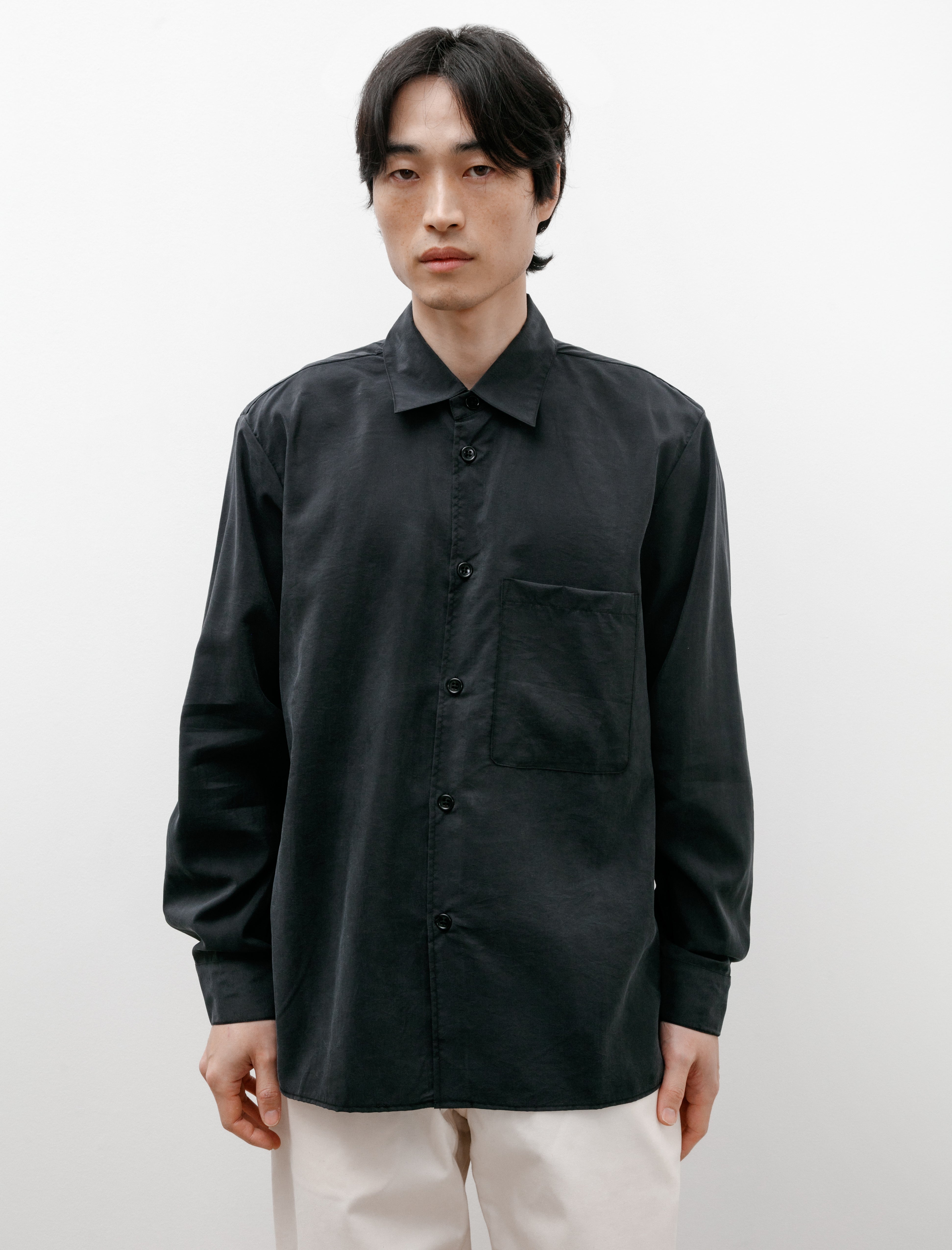 MAN-TLE R16 Shirt-4 Black Silk