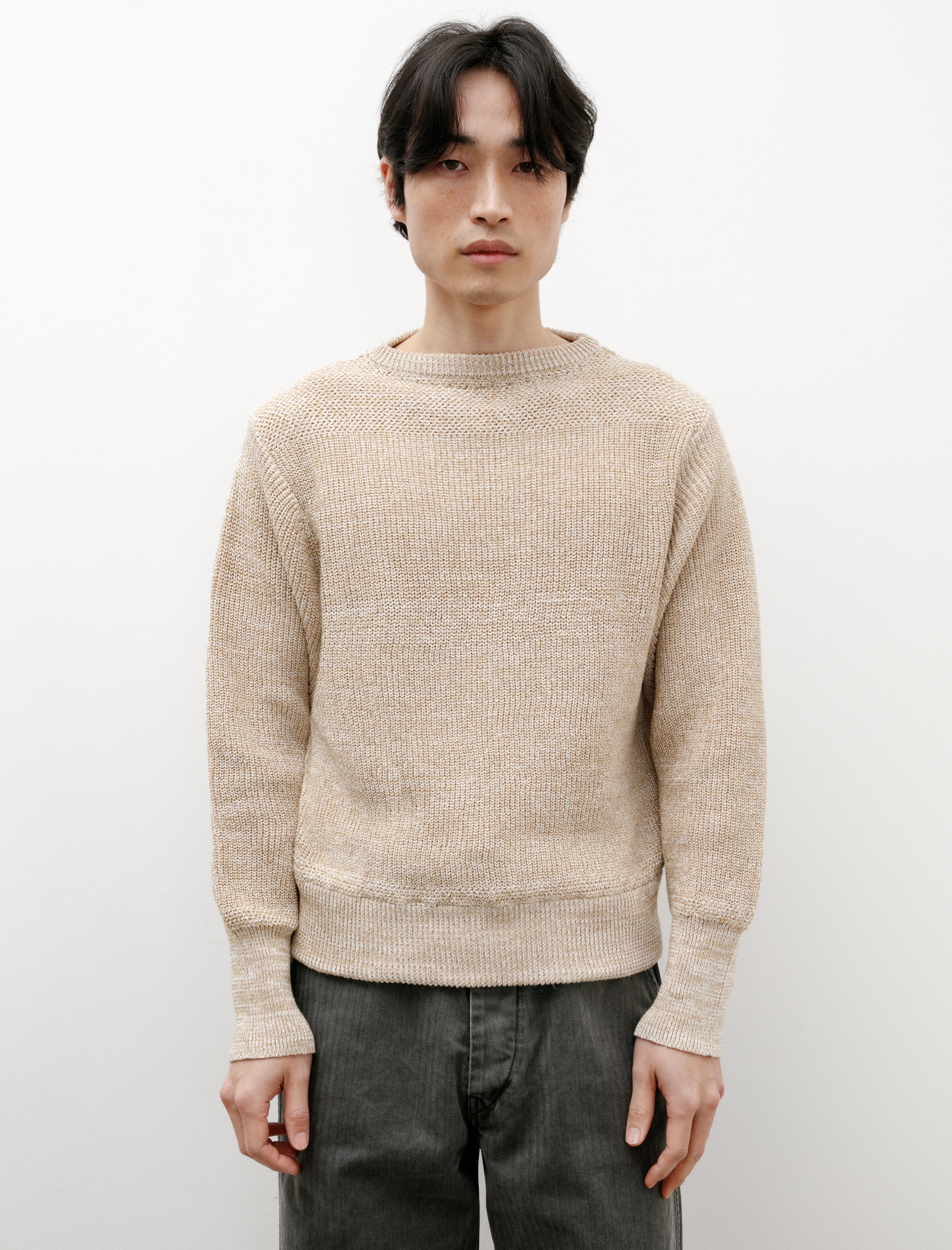 Taiga Takahashi Lot 515 A.R.C. Sweater Mix Beige