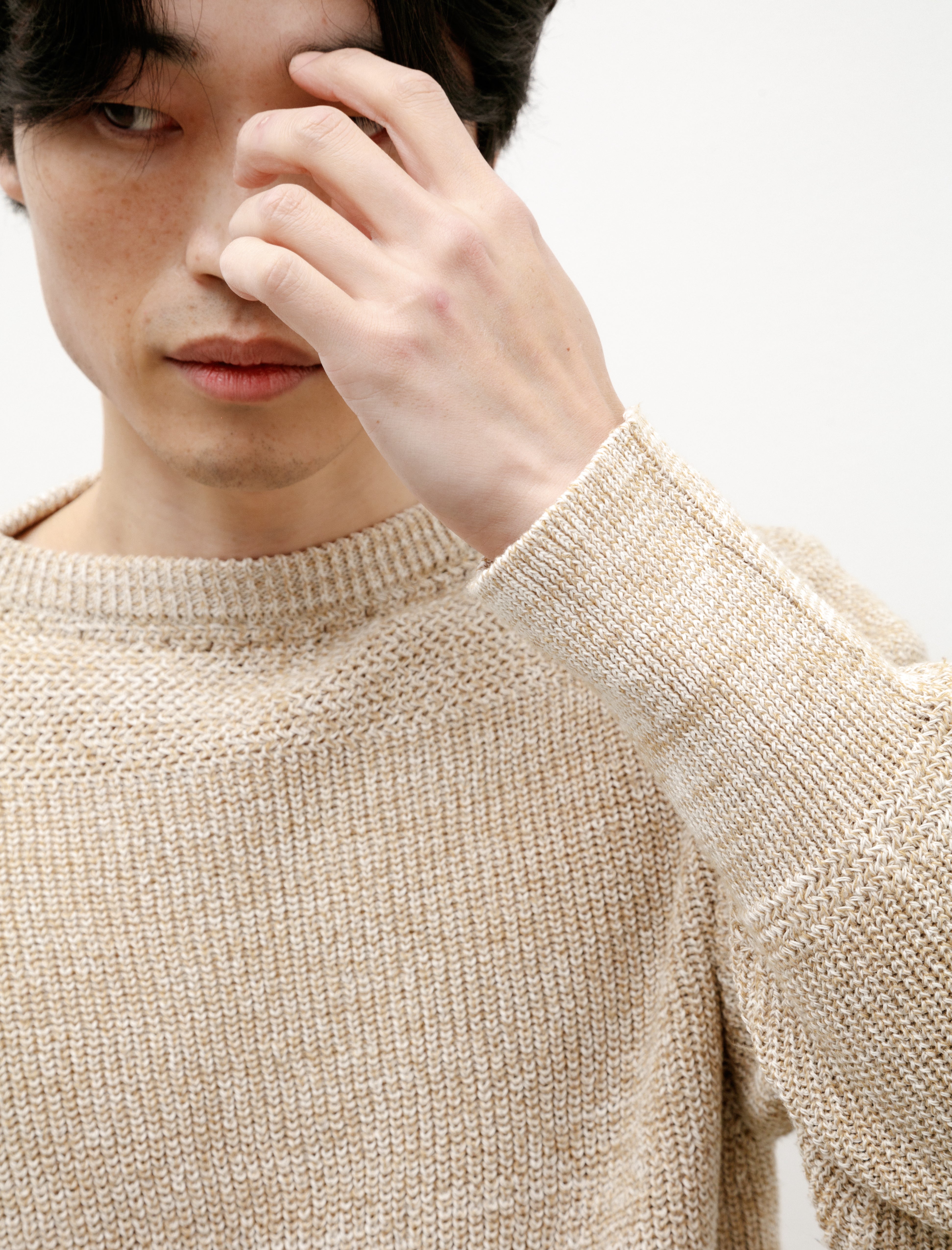 Taiga Takahashi Lot 515 A.R.C. Sweater Mix Beige