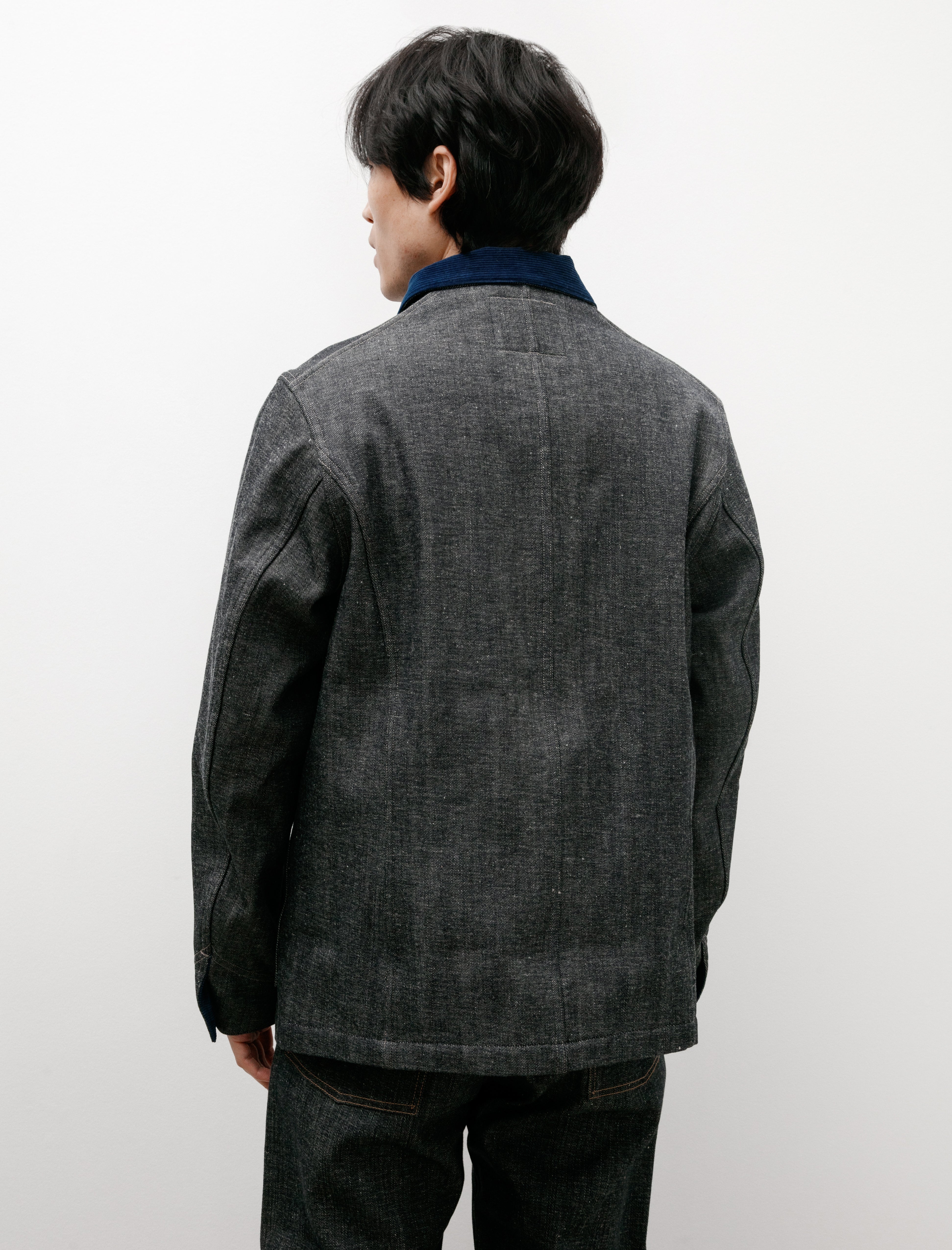 Taiga Takahashi Lot 701 Blanket Lining Denim Overall Jacket Raw Indigo