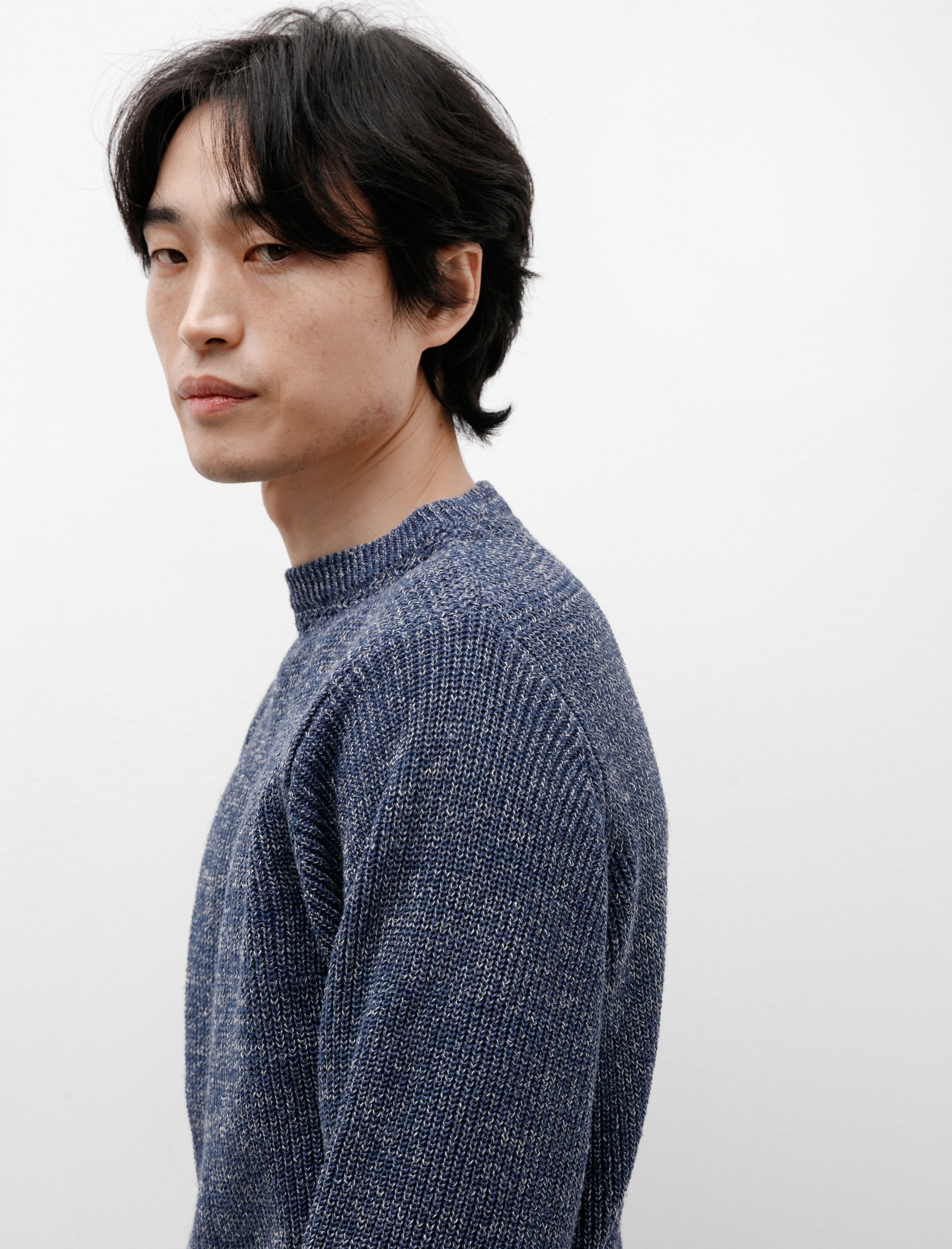 Taiga Takahashi Lot 515 A.R.C. Sweater Mix Indigo