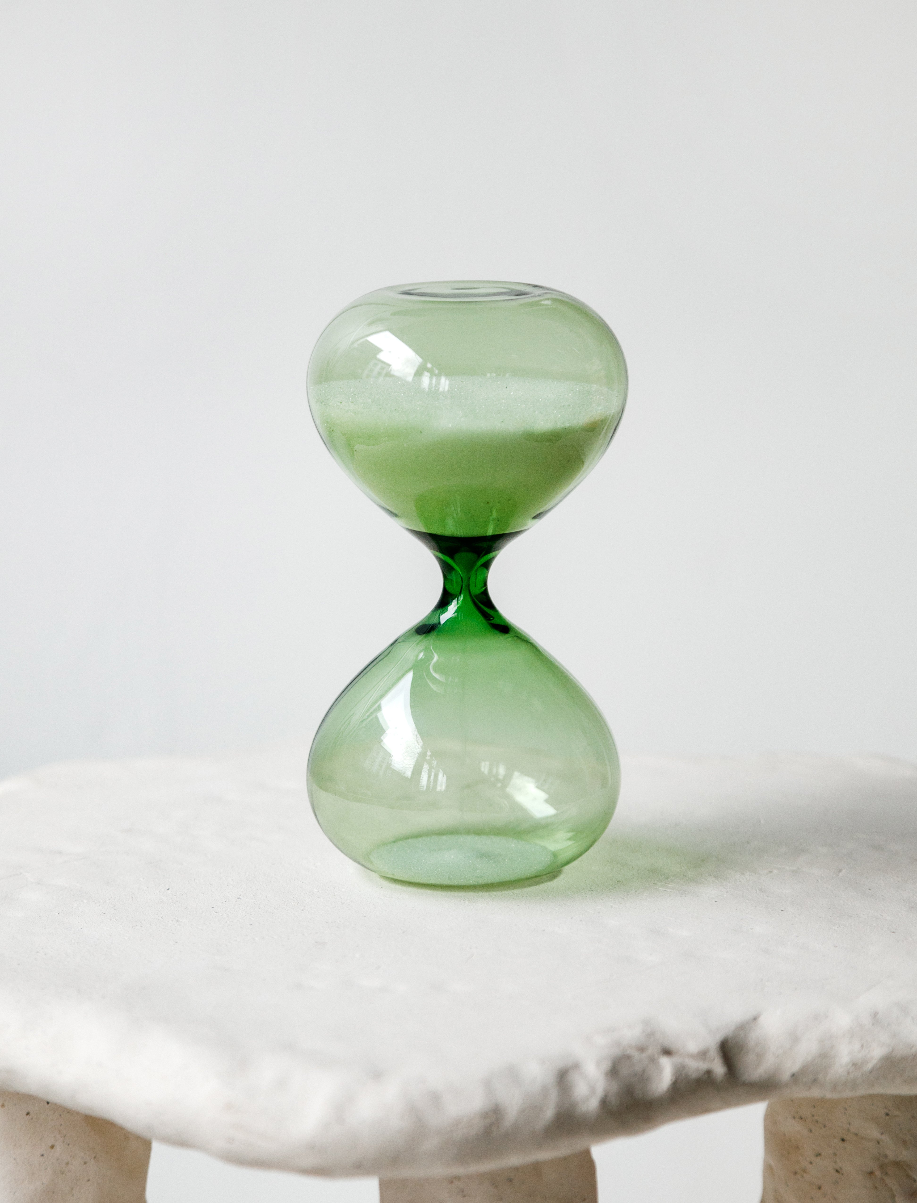 Hourglass 15 Minutes Green