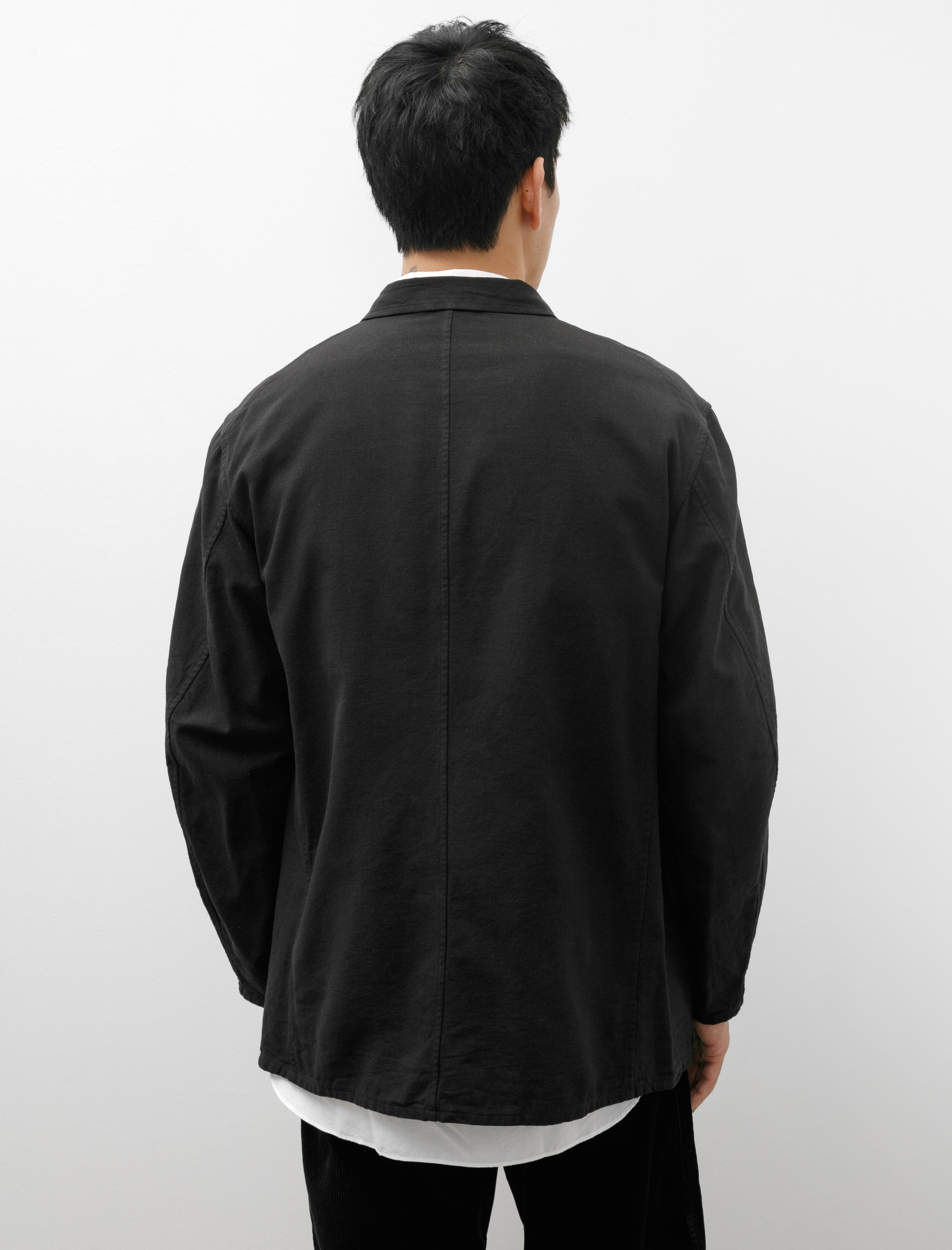 Comoli Cotton Duck Jacket Black