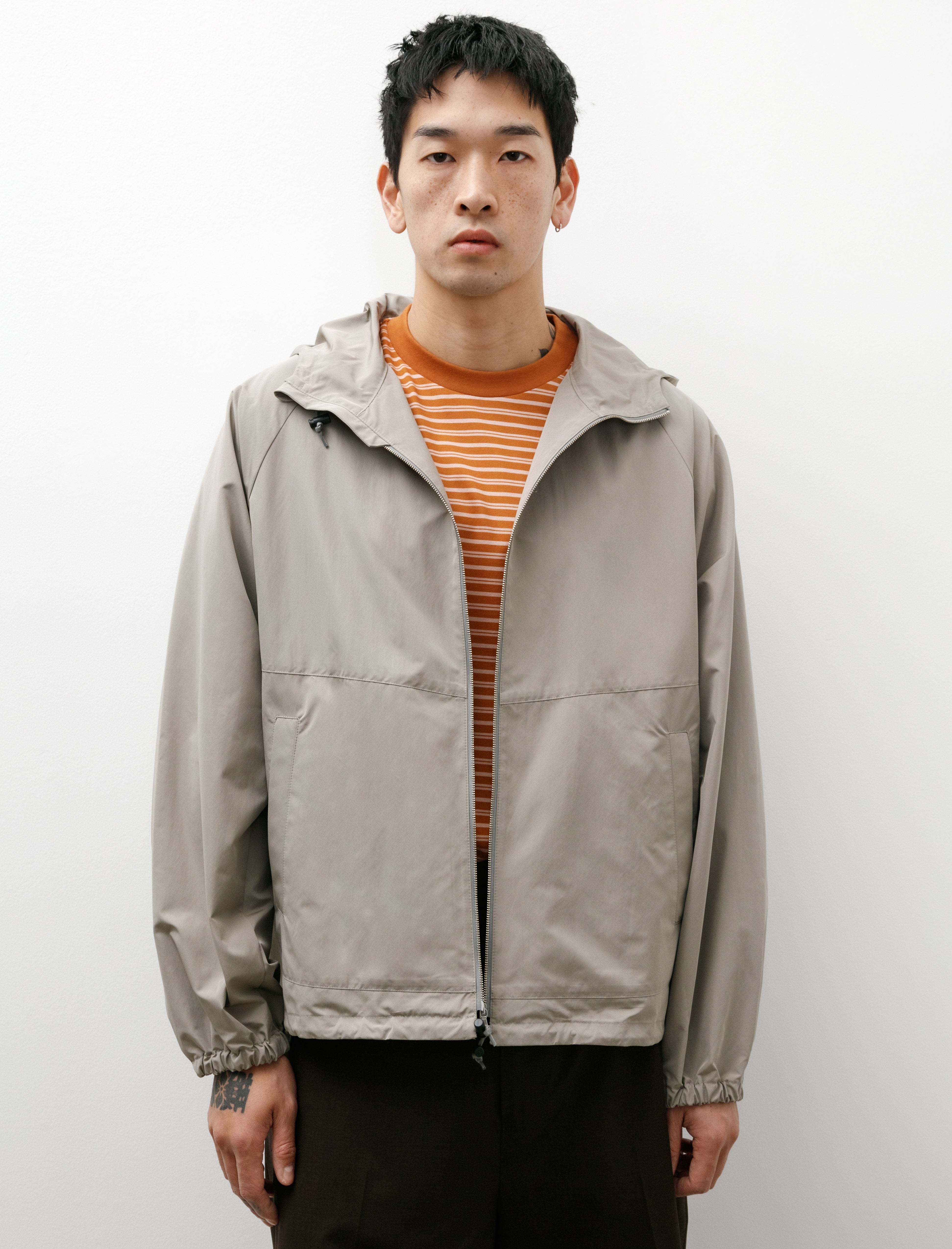 Ernie Palo Wool Blouson Grey