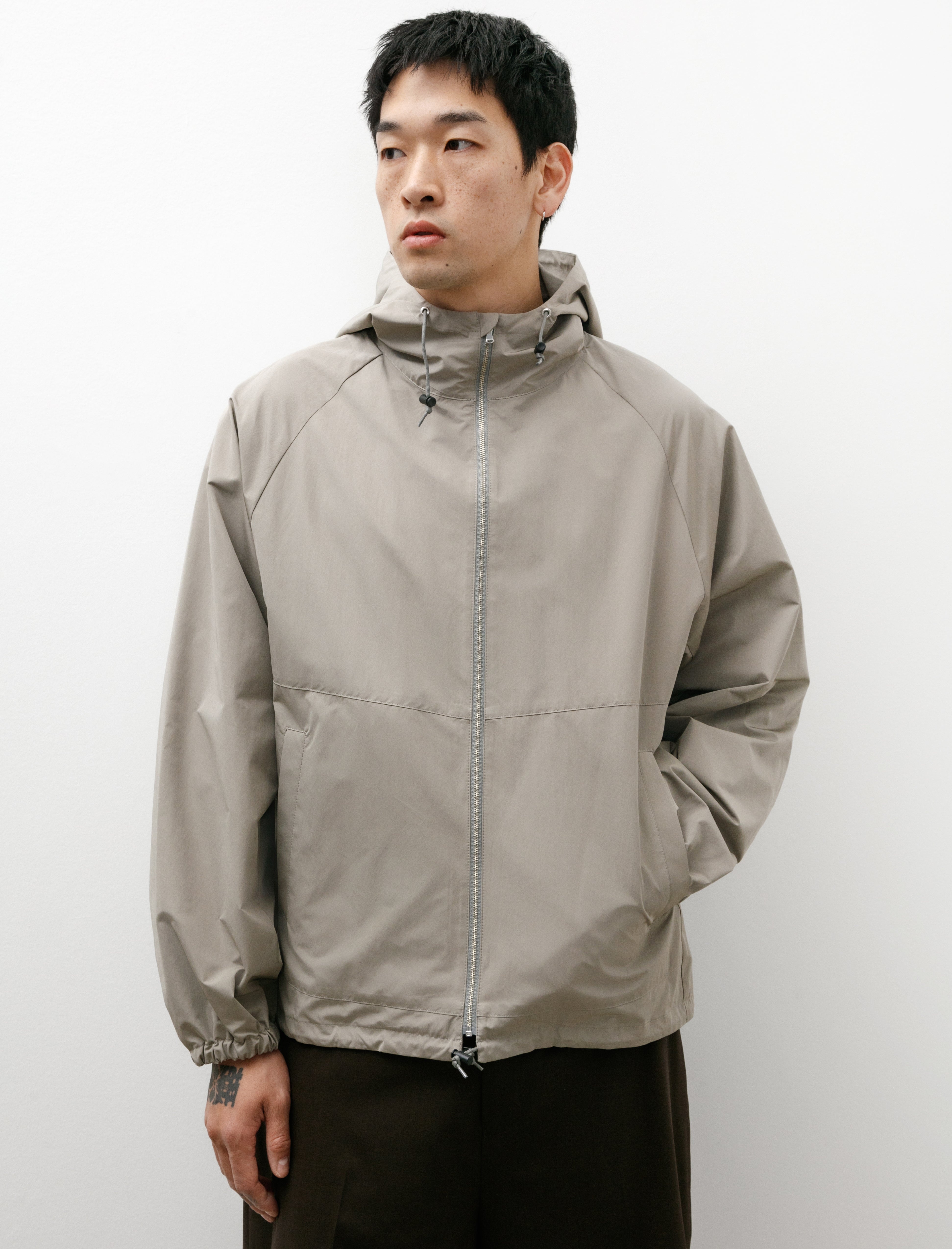 Ernie Palo Wool Blouson Grey