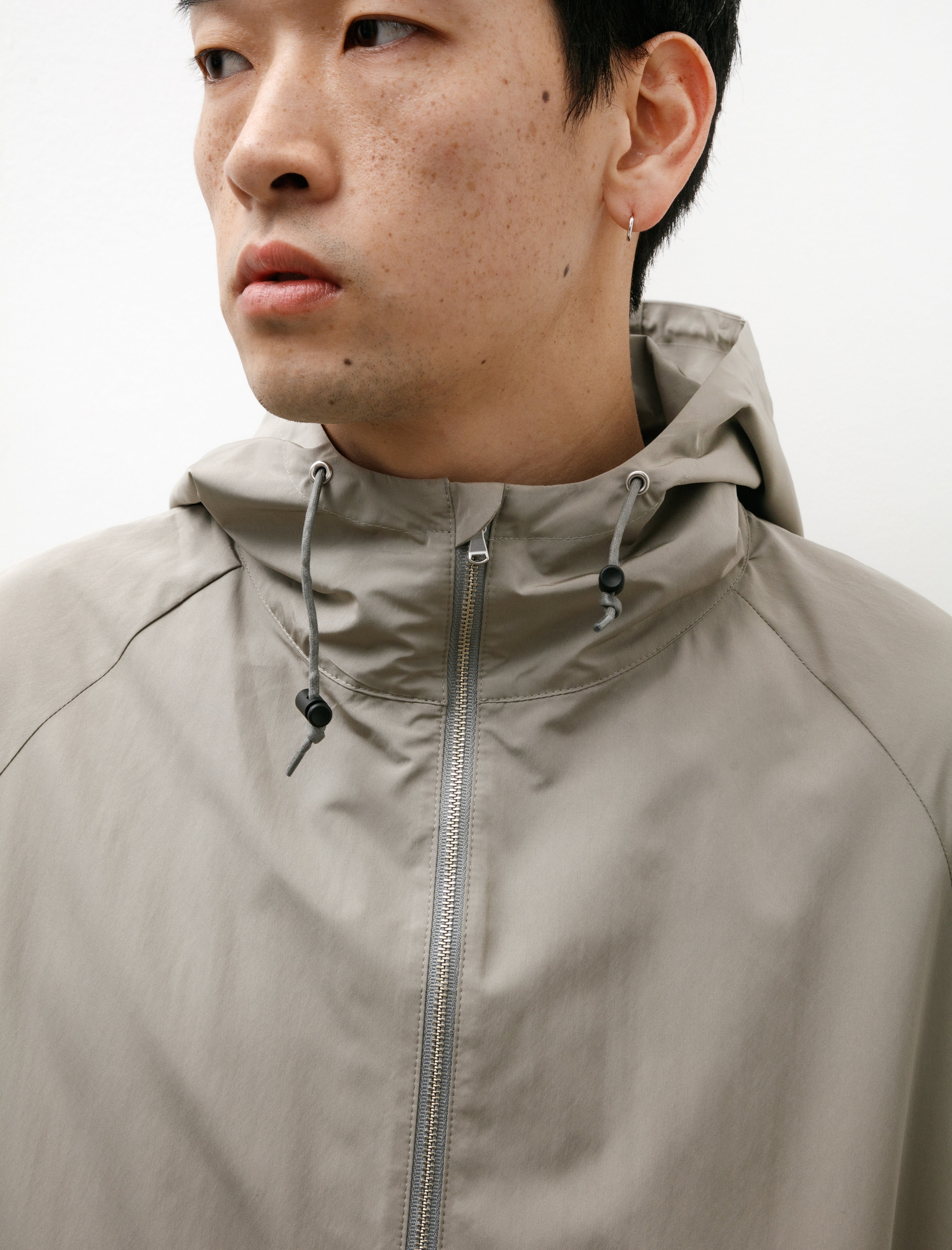 Ernie Palo Wool Blouson Grey