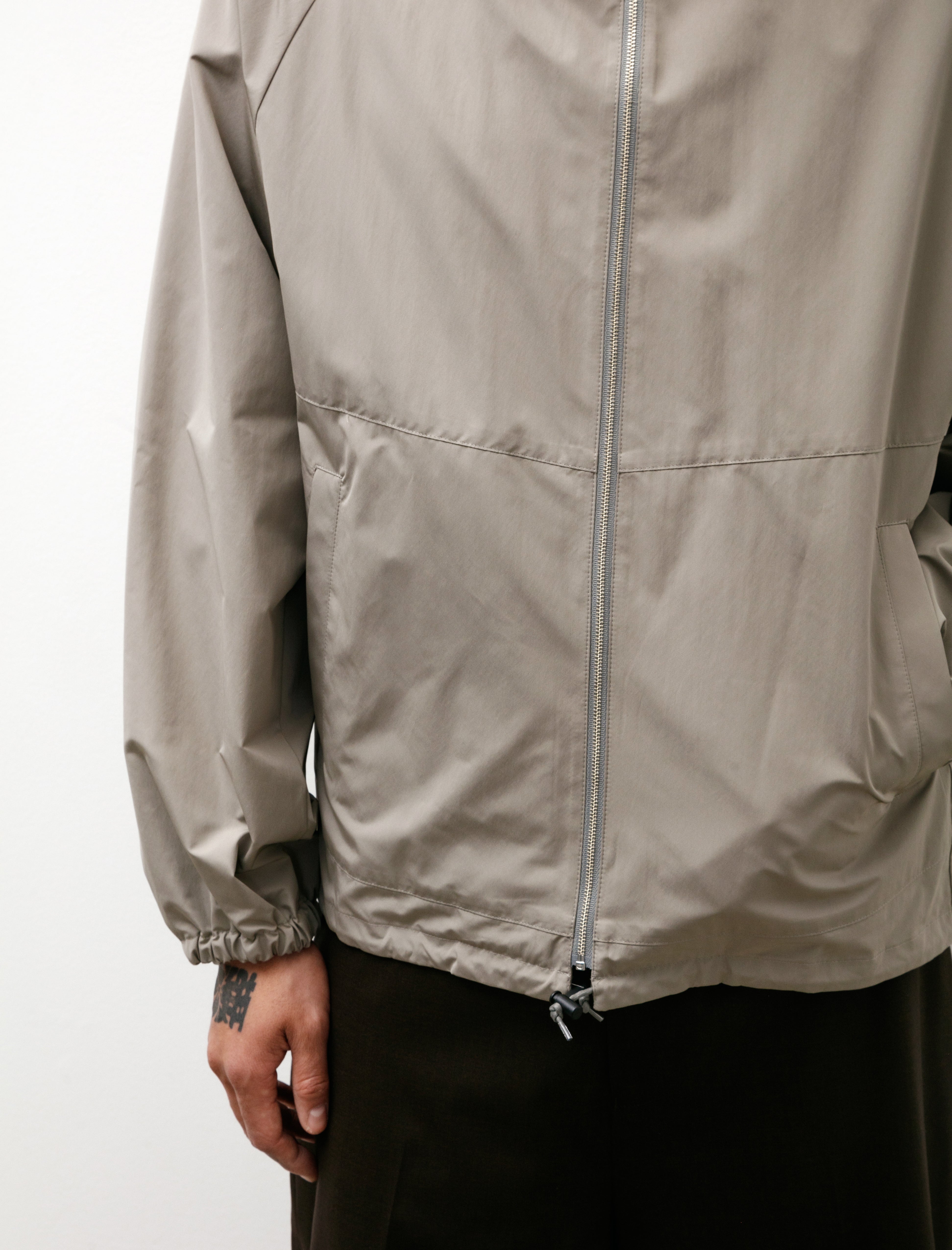 Ernie Palo Wool Blouson Grey