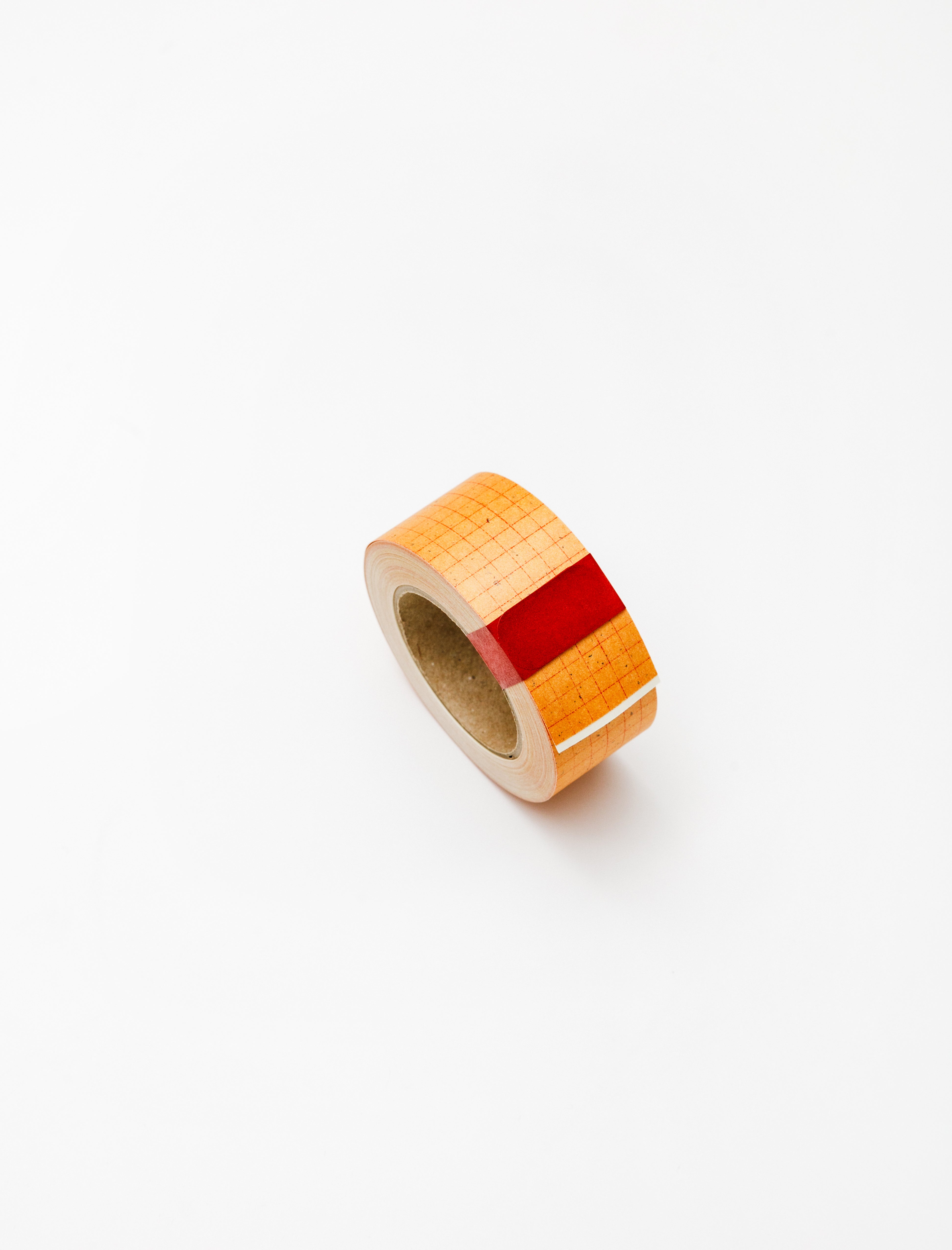 Classiky Grid Washi Tape Red