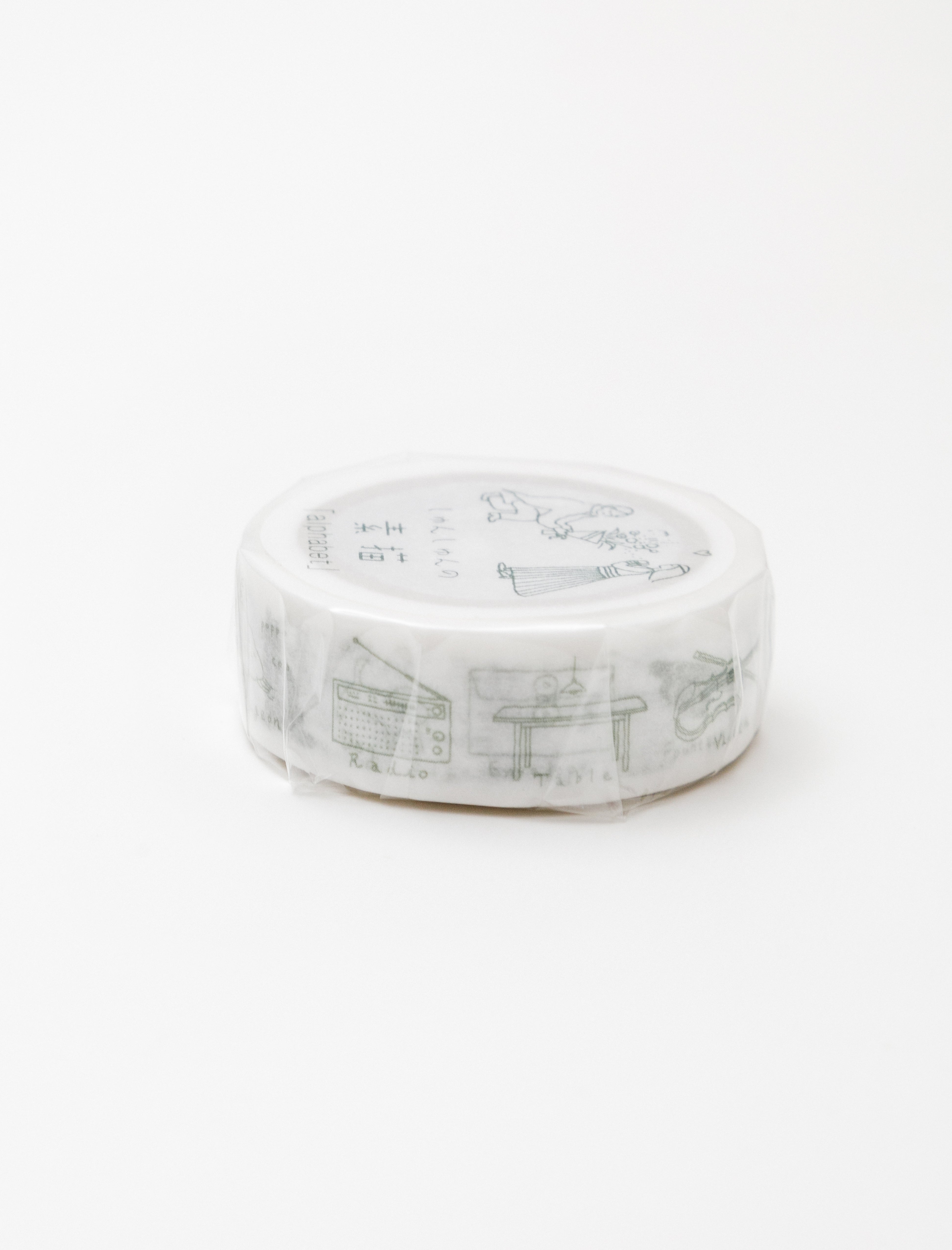 Classiky Shun Shun Washi Tape Alphabet