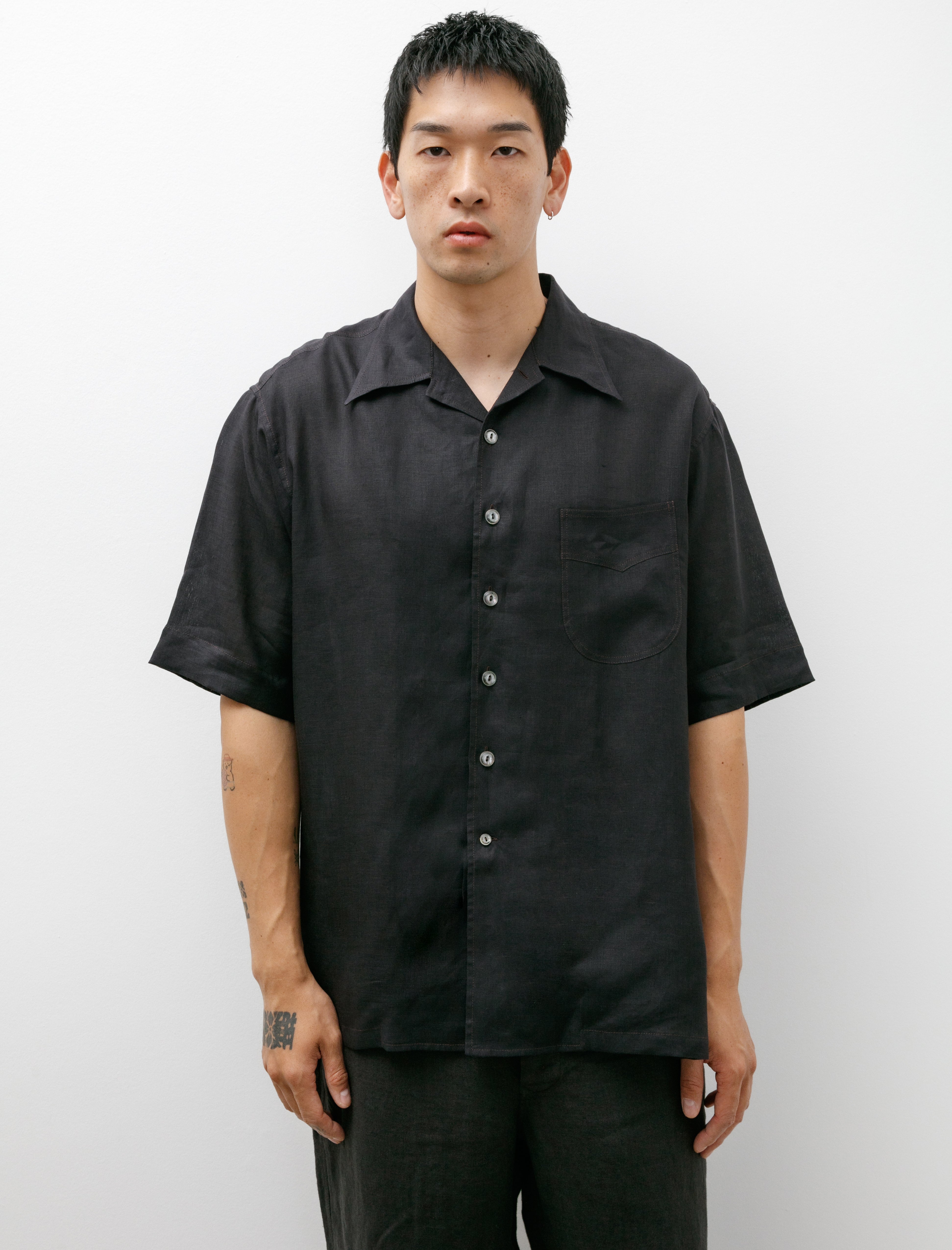 L.E.J Come Up To The Camp Shirt Black