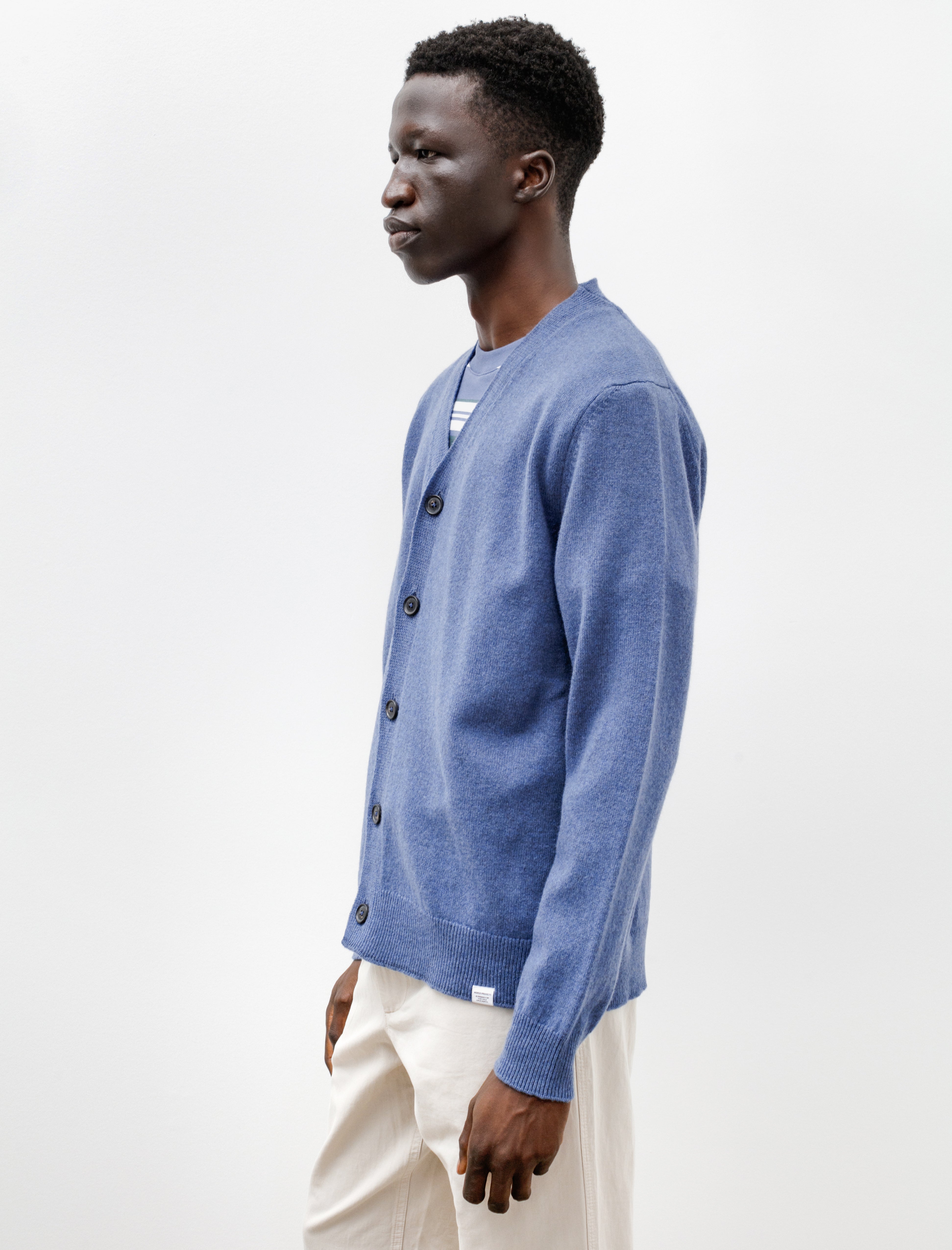 Norse Projects Adam Lambswool Calcite Blue – Neighbour