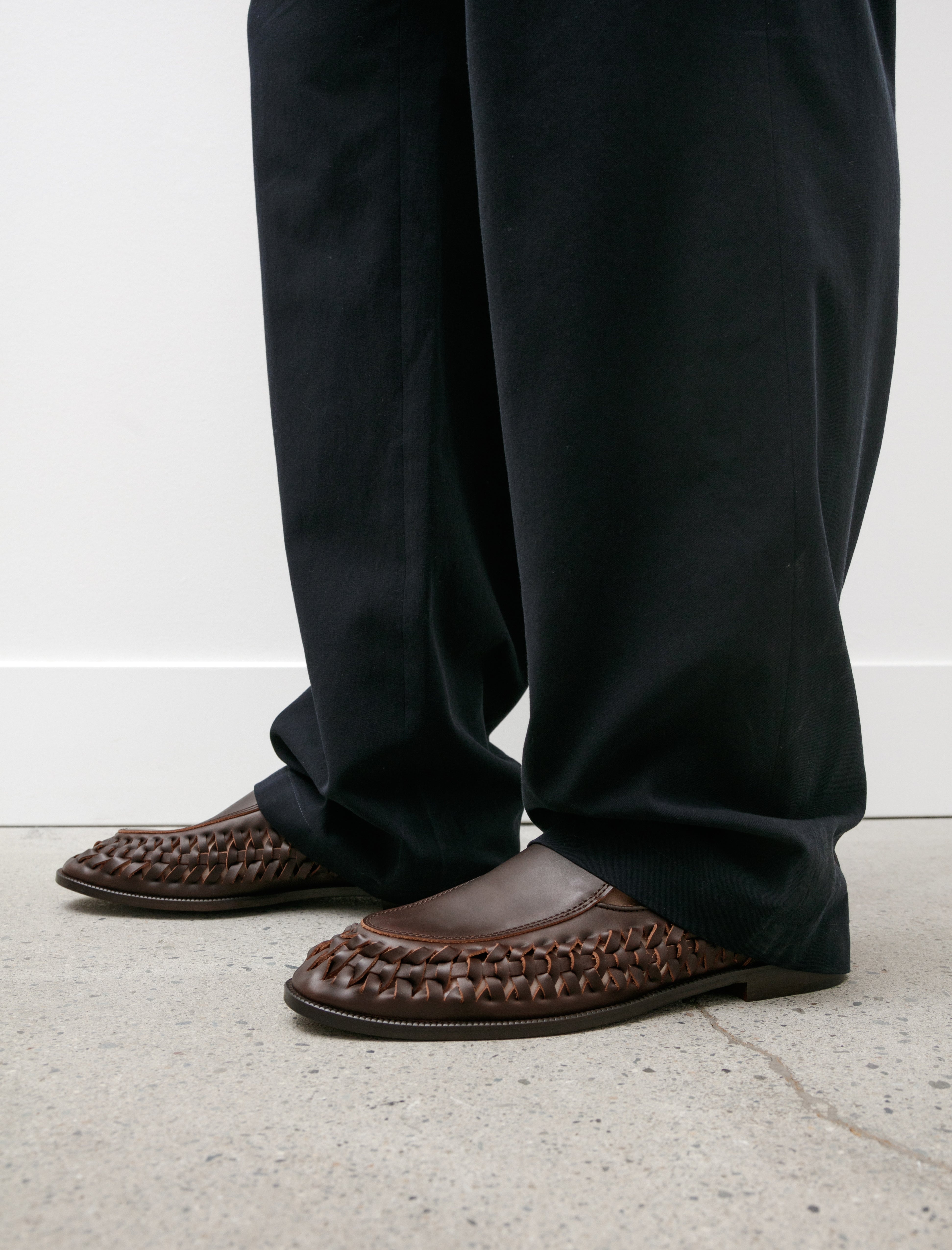 Hender Scheme Libido Slip On Dark Brown