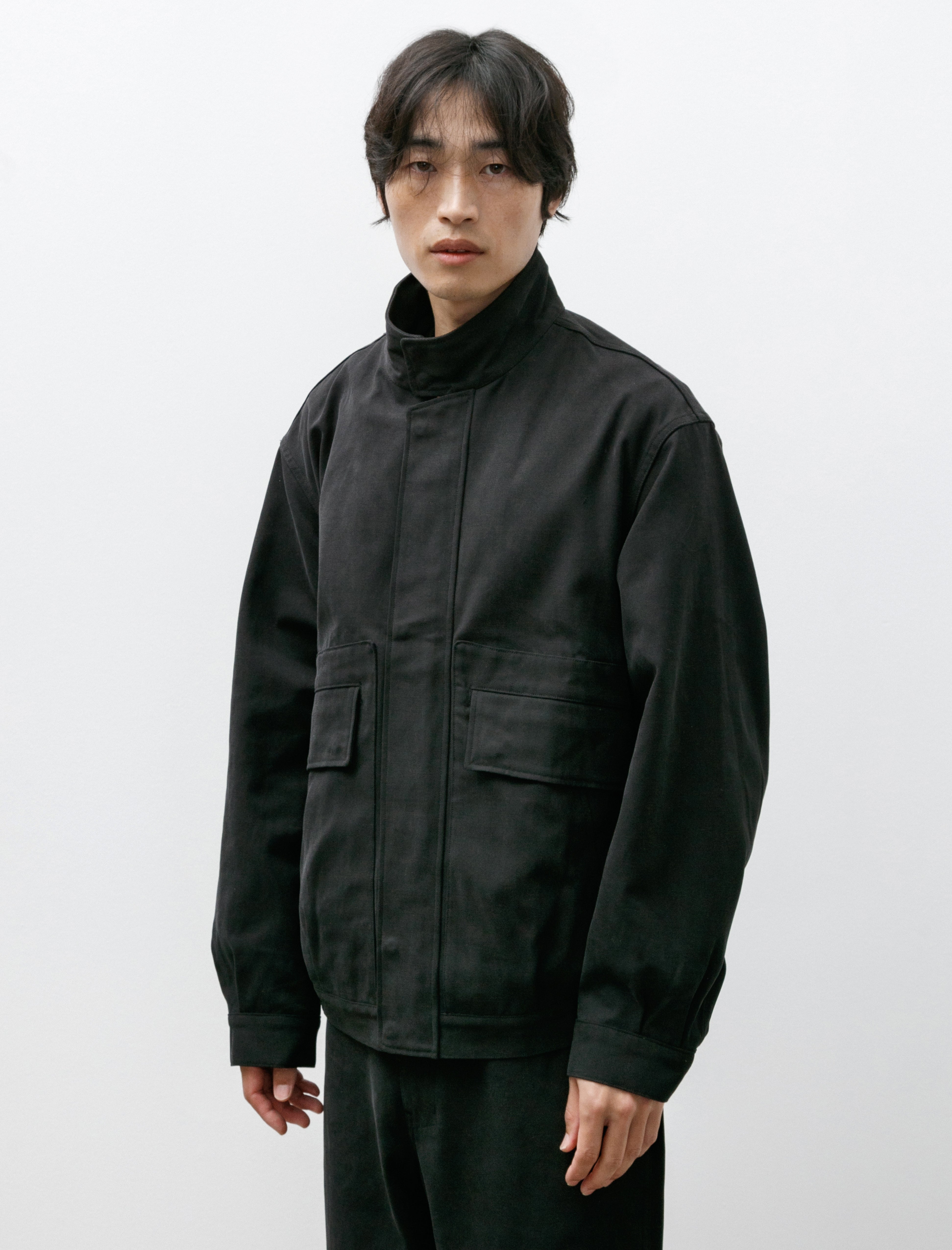 Lady White Co. x Phigvel Hooded Sporting Blouson Ink Black