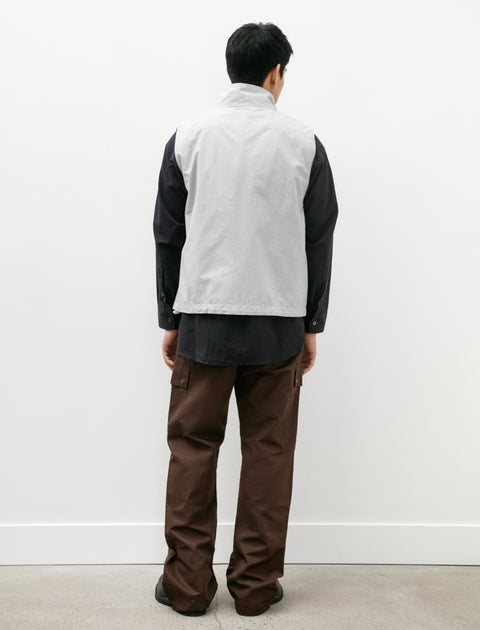 Arpenteur Track Vest Mini Seersucker Grey