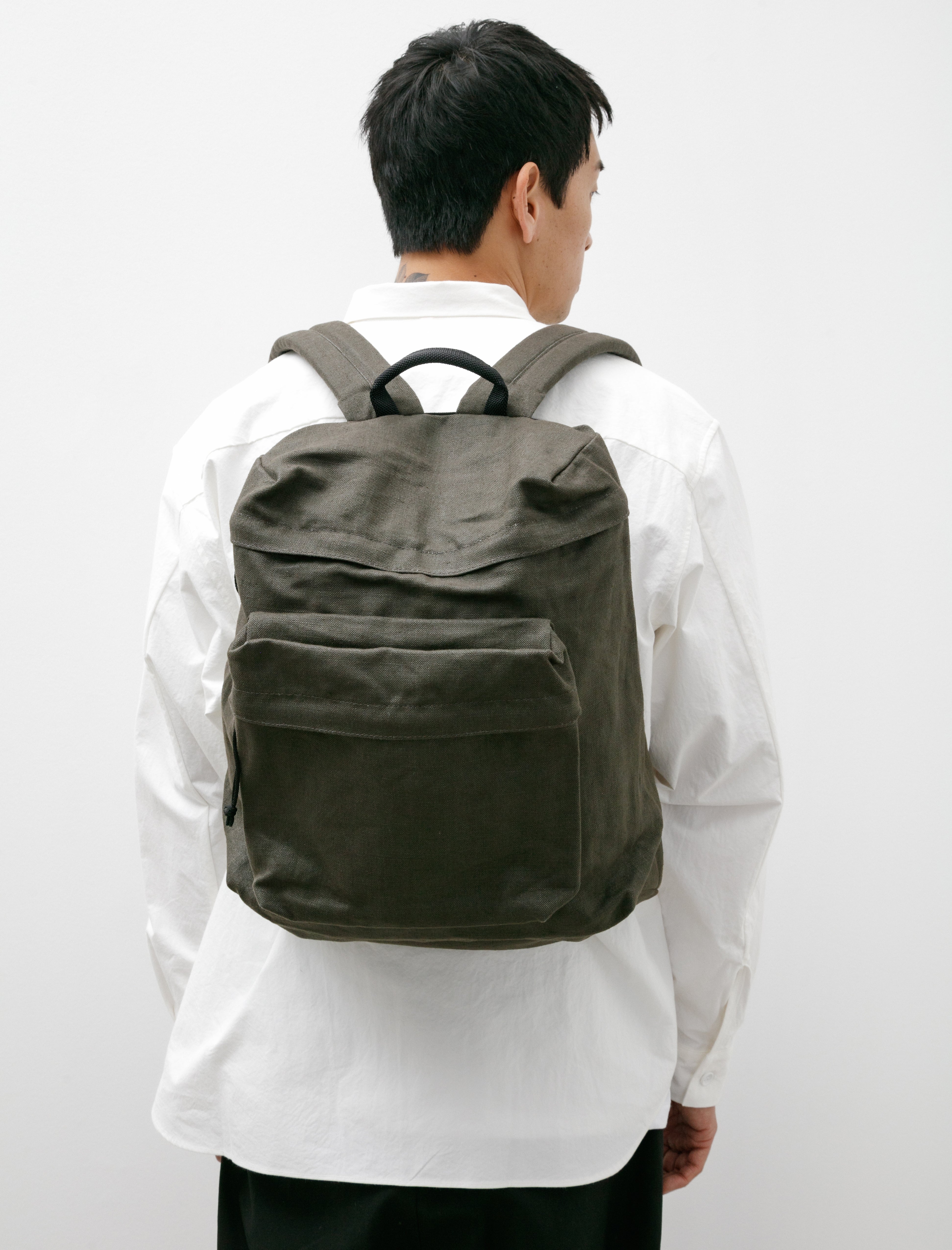 Aeta Nylon Backpack DC Medium Khaki