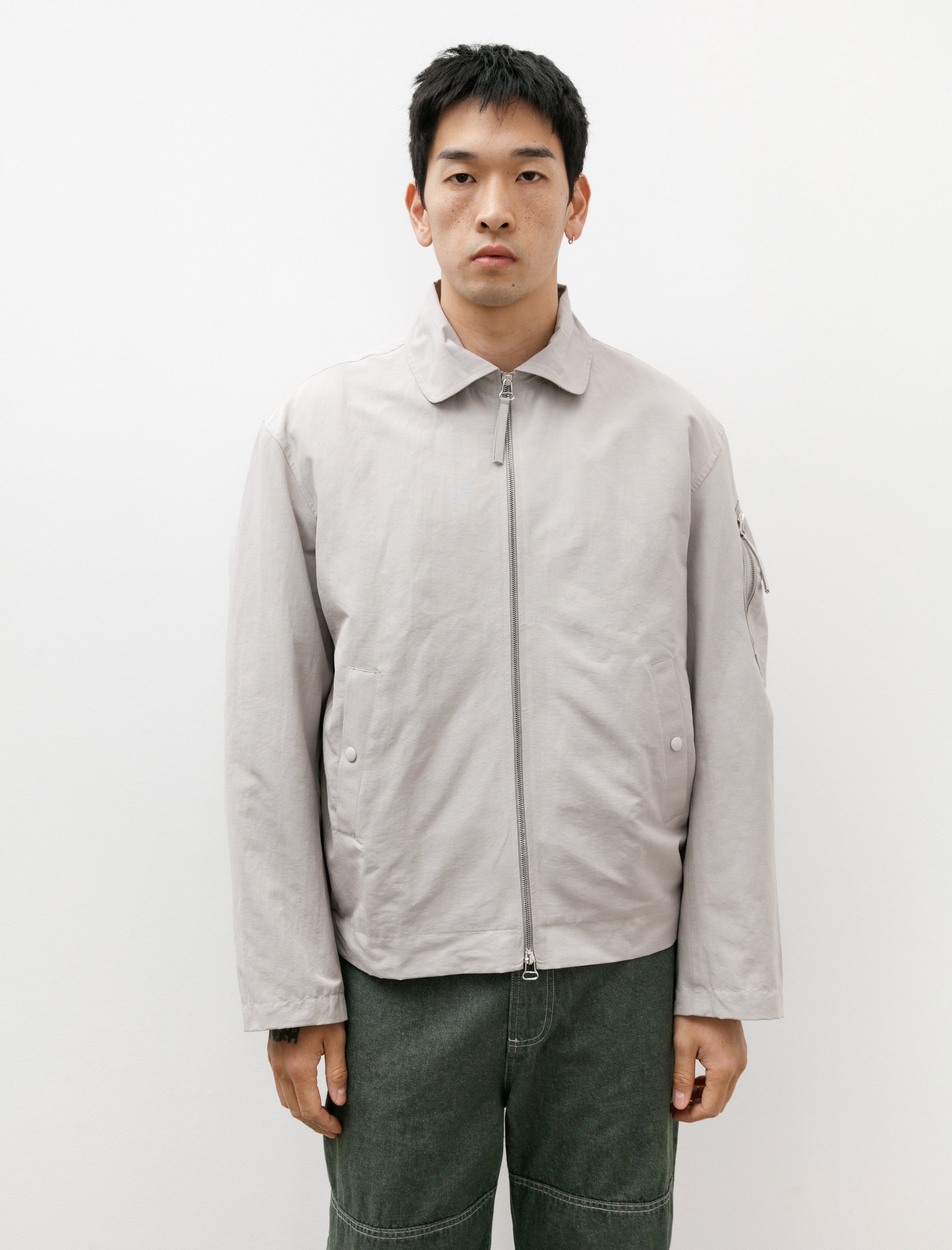 Arpenteur Vol Jacket Cotton Nylon Linen Sand