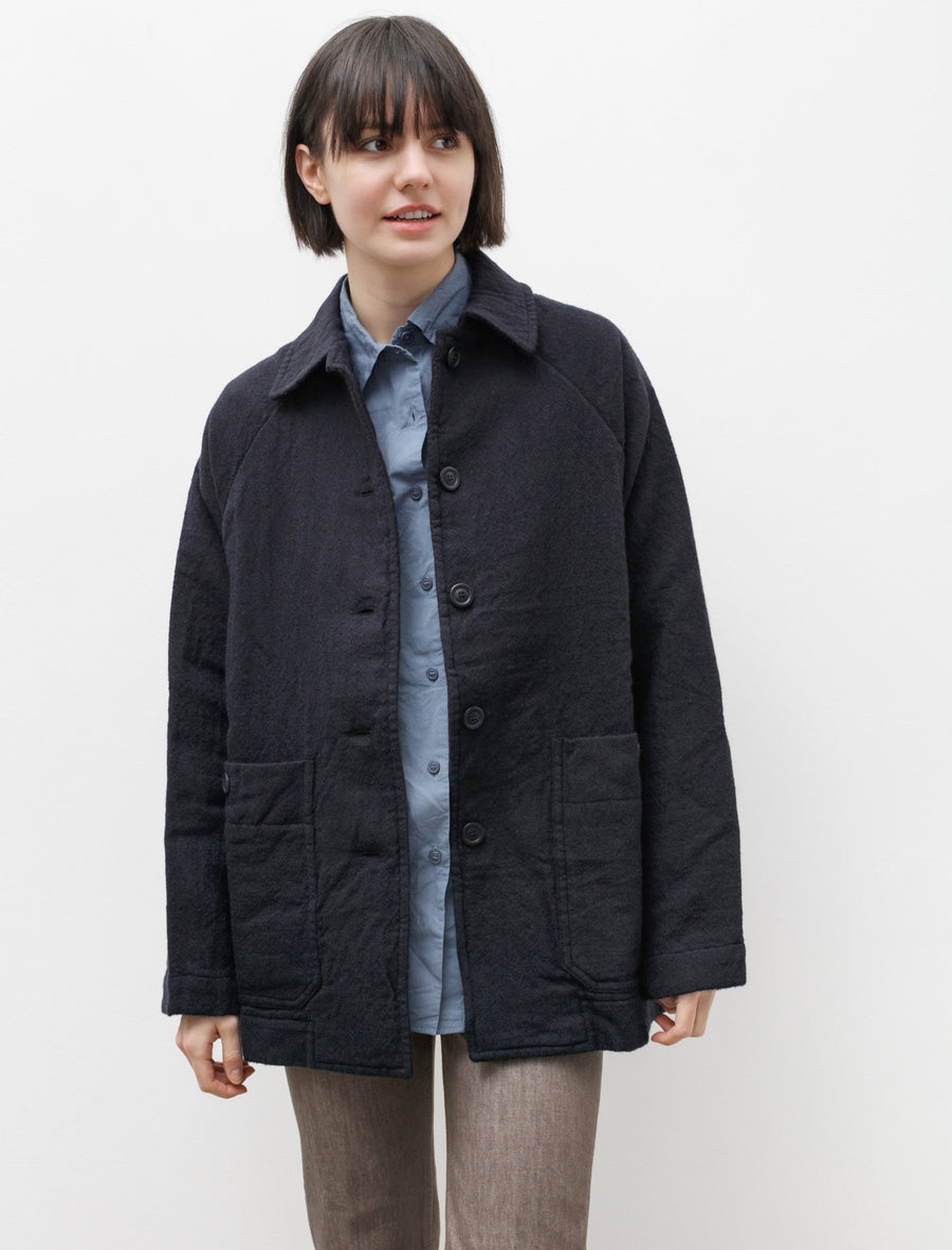 Casey Casey Rotty Jacket Wool Navy – Neighbour