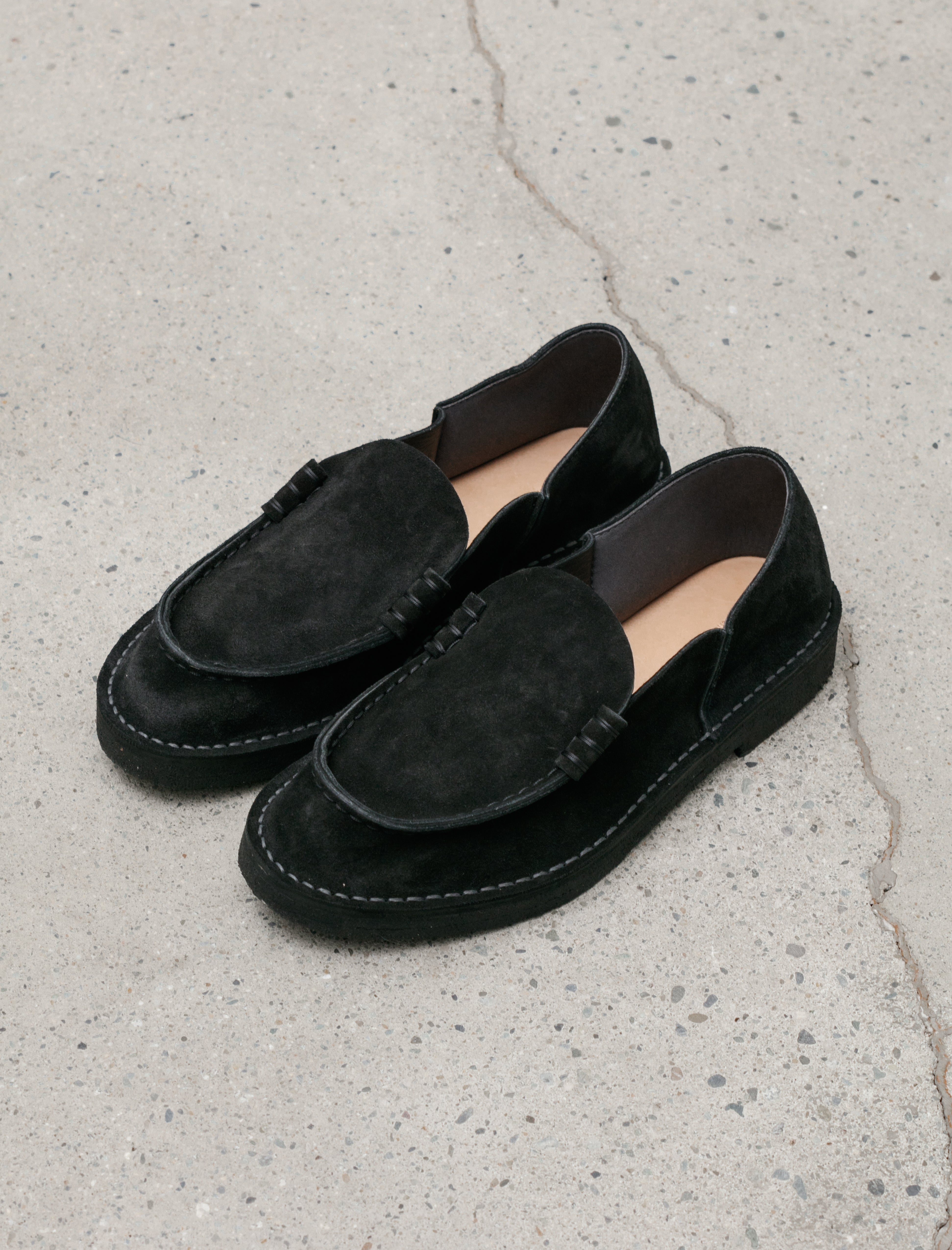 Hender Scheme Dean Leather Loafer Black