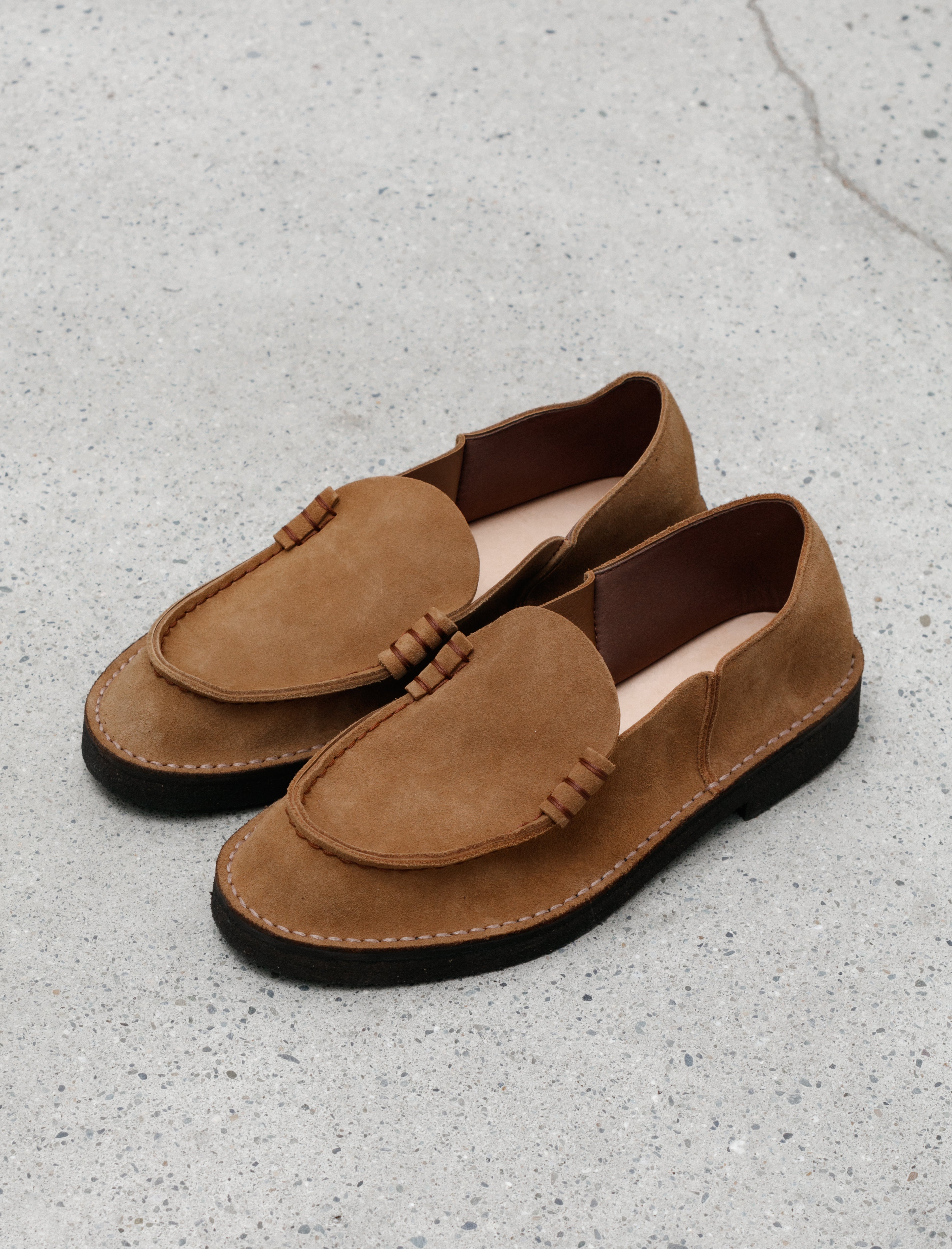 Hender Scheme Dean Leather Loafer Brown