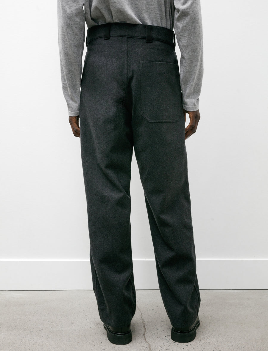 MHL Firemans Trouser Wool Cotton Drill Charcoal