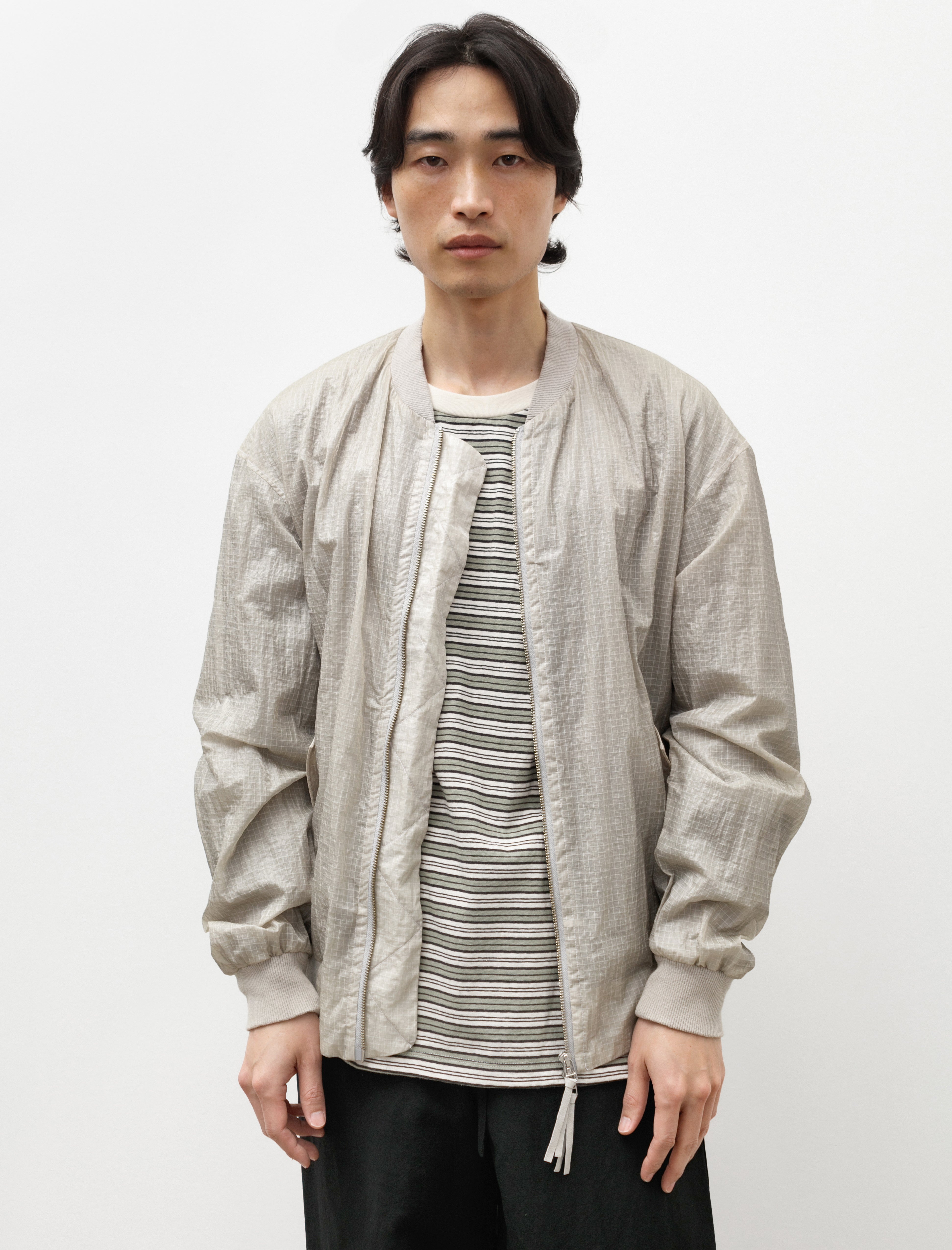 Polyploid Bomber Jacket C Gray