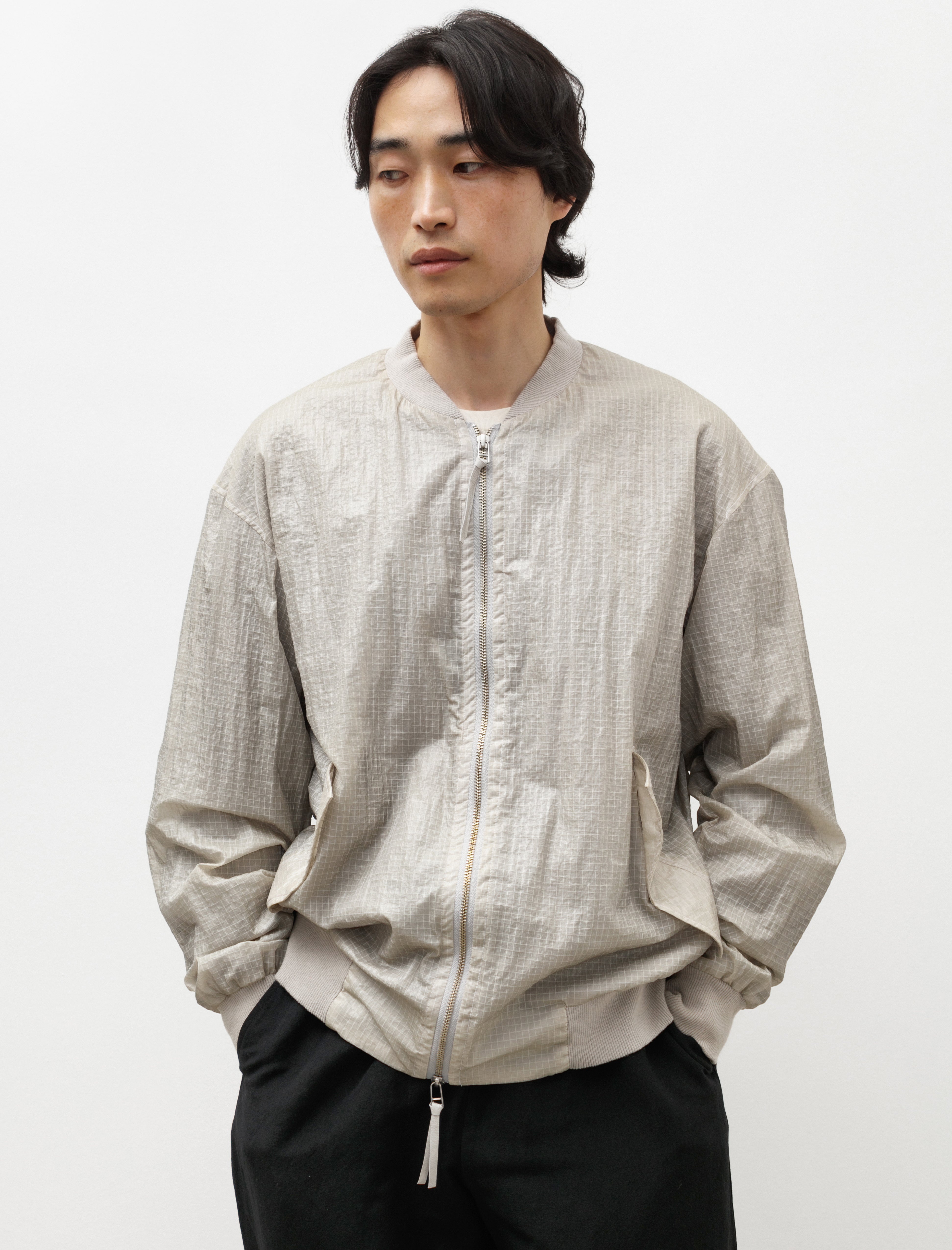 Polyploid Bomber Jacket C Gray