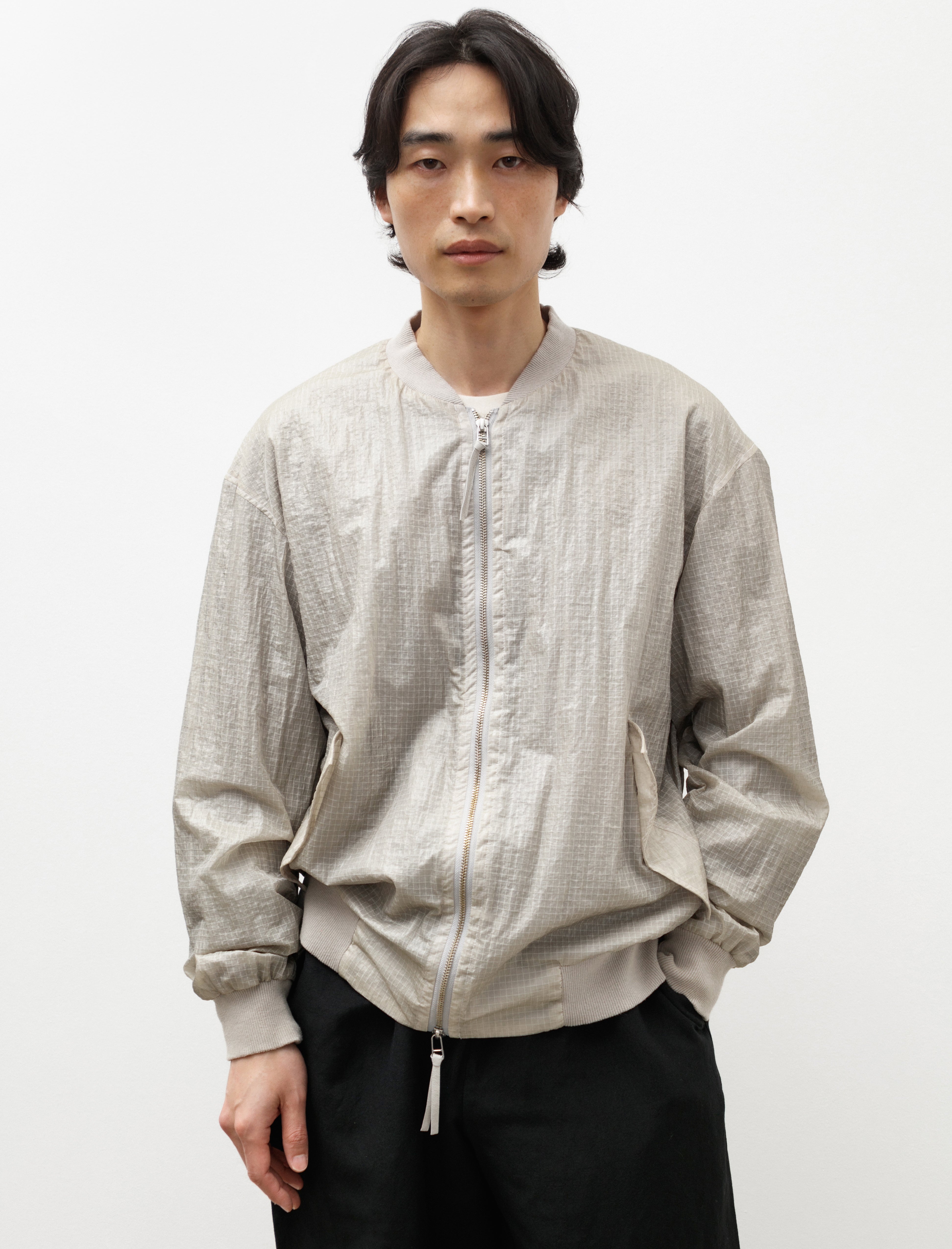 Polyploid Bomber Jacket C Gray